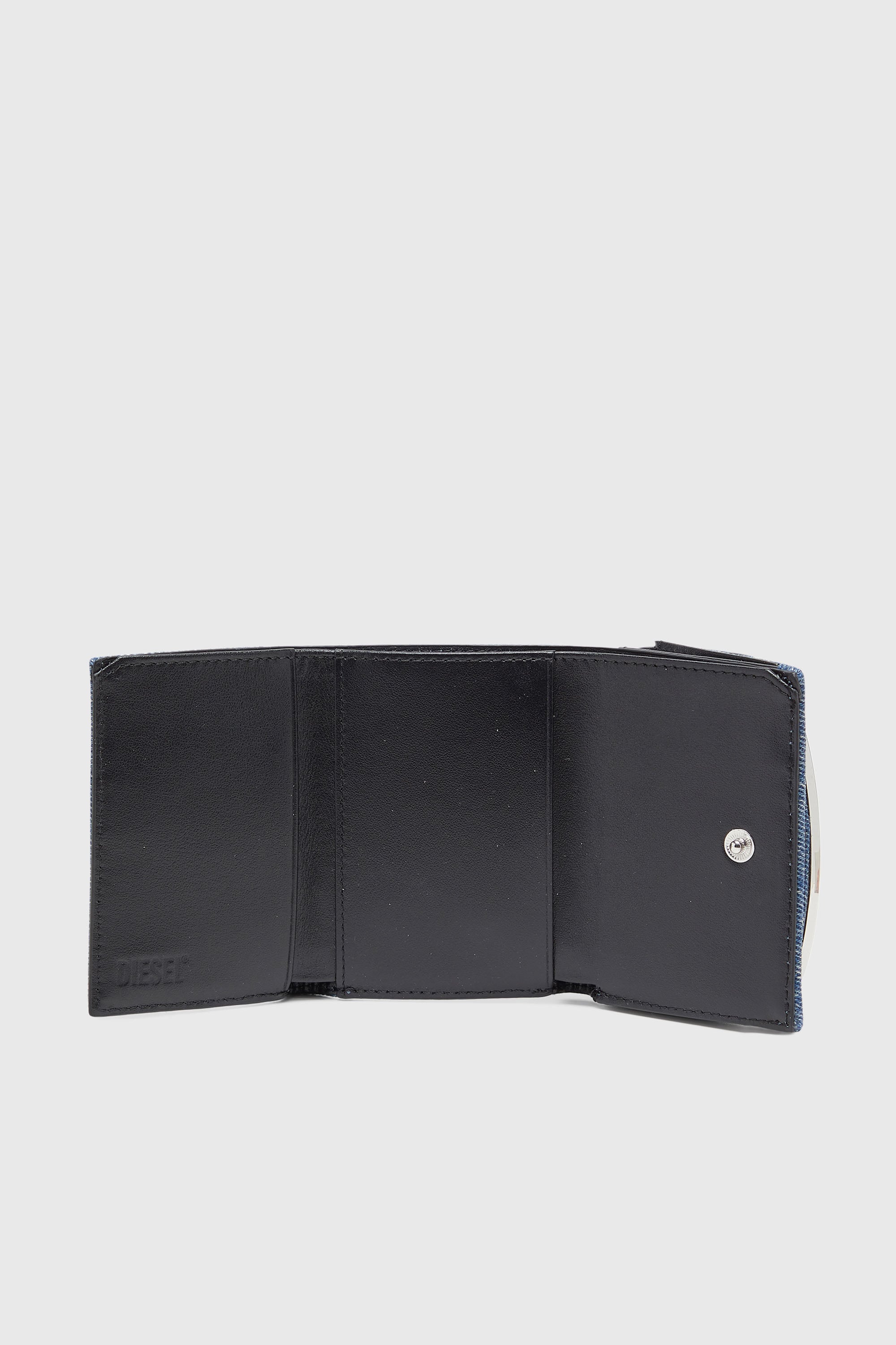 Diesel - 1DR TRI FOLD COIN XS II, Female's 三つ折りウォレット in ブルー - 3