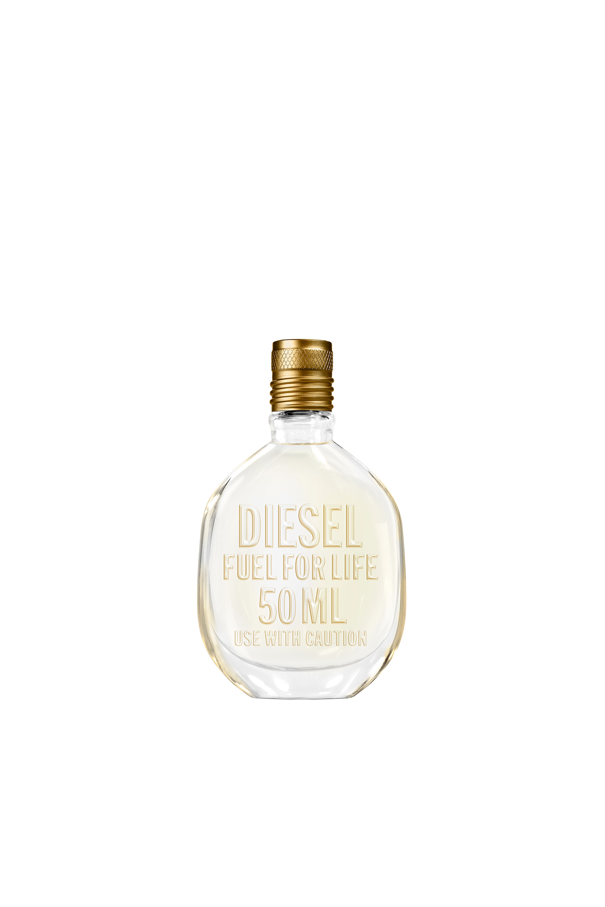 Diesel - FUEL FOR LIFE 50ML WITHOUT POUCH, Male's Fuel For Life Man, 50ml, Eau De Toilette in ベージュ - 1