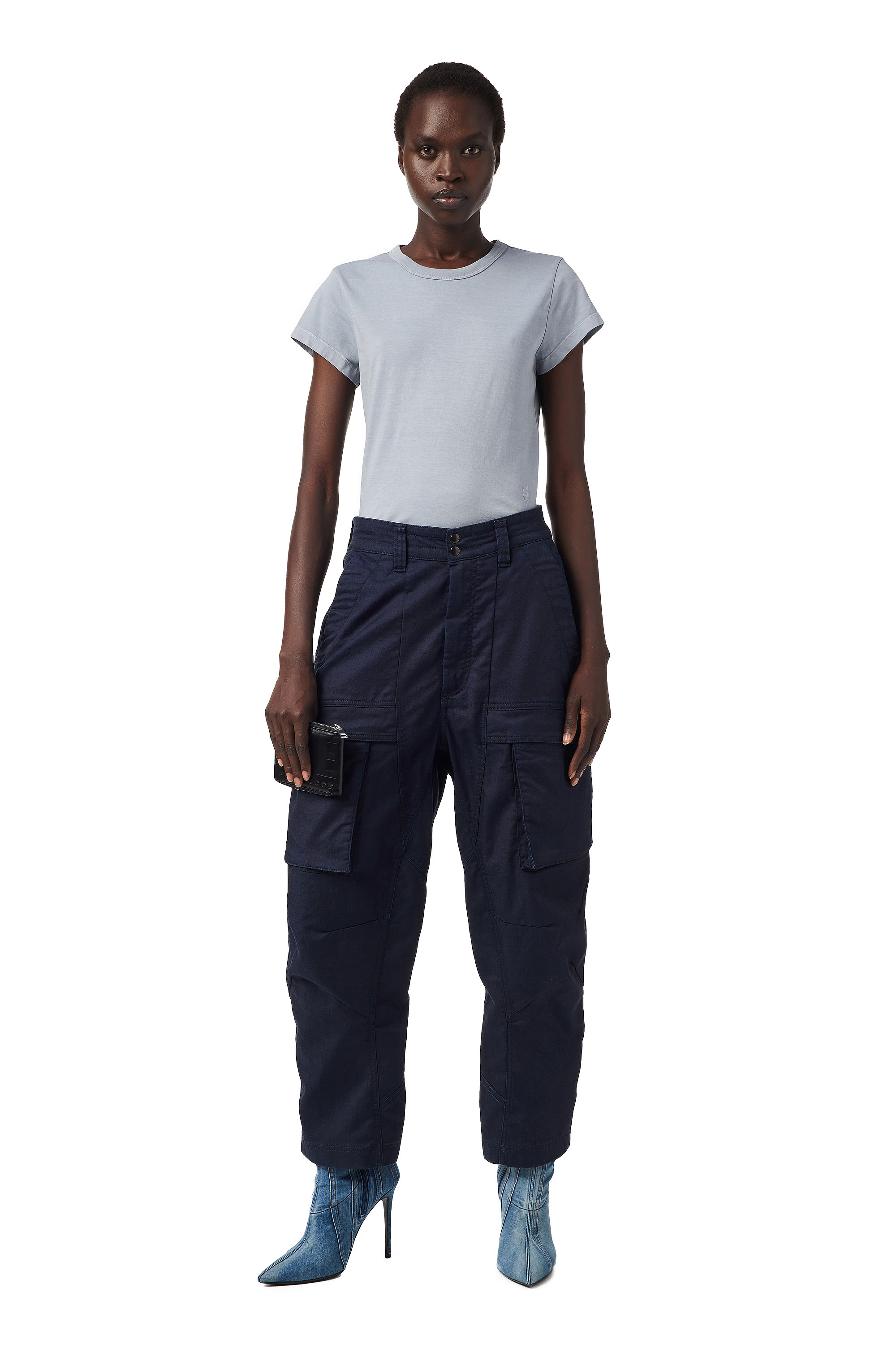 D-Emma JoggJeans® 0CEAT Boyfriend, ダークブルー Diesel - D-Emma JoggJeans® 0CEAT Boyfriend, ダークブルー - Image 1