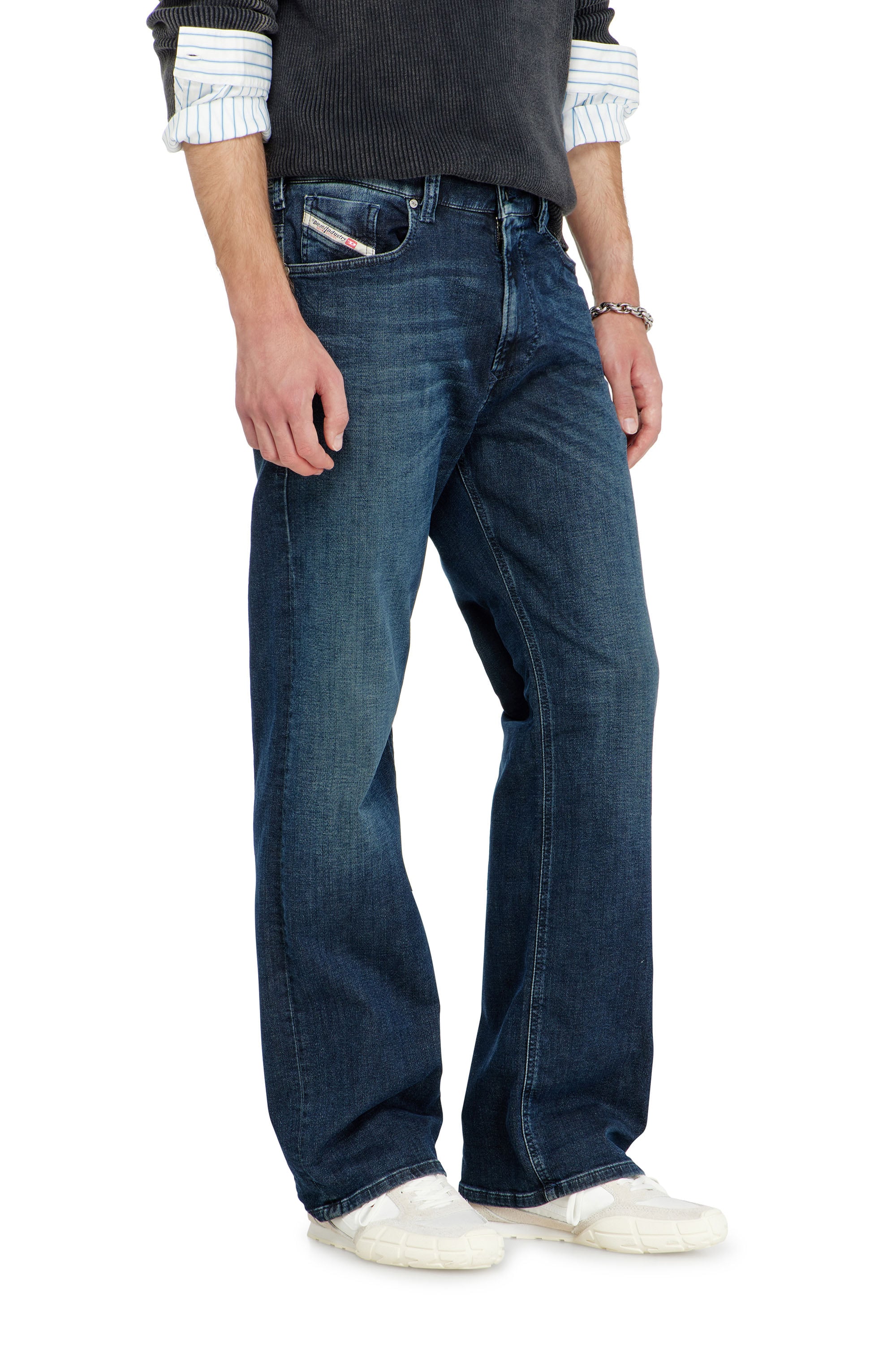 Diesel - Male's Relaxed 2080 D-Reel Joggjeans&reg; 09P94, ダークブルー - 4