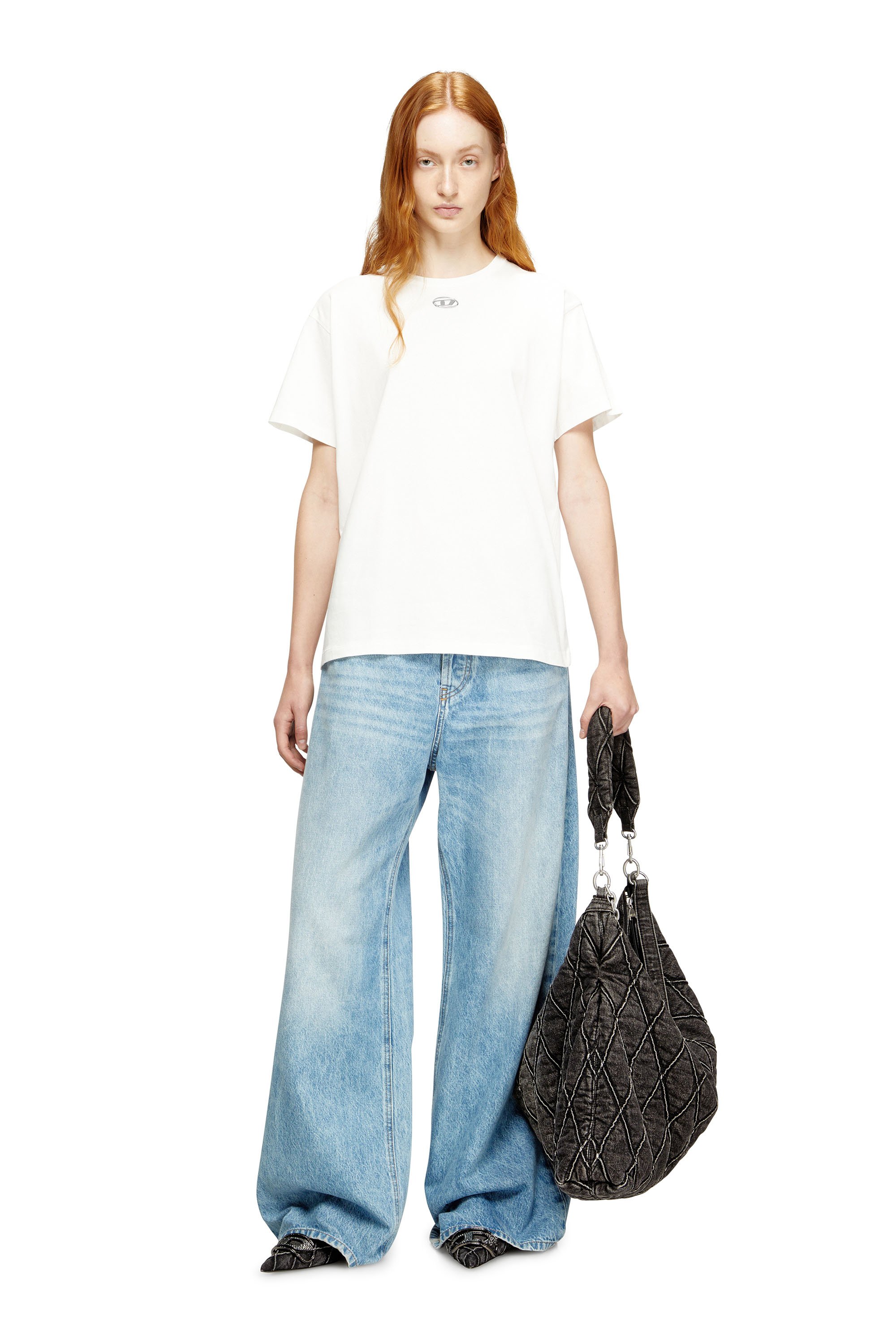 Diesel - T-NORMY-OD-S1, Female's Tシャツ in ホワイト - 2