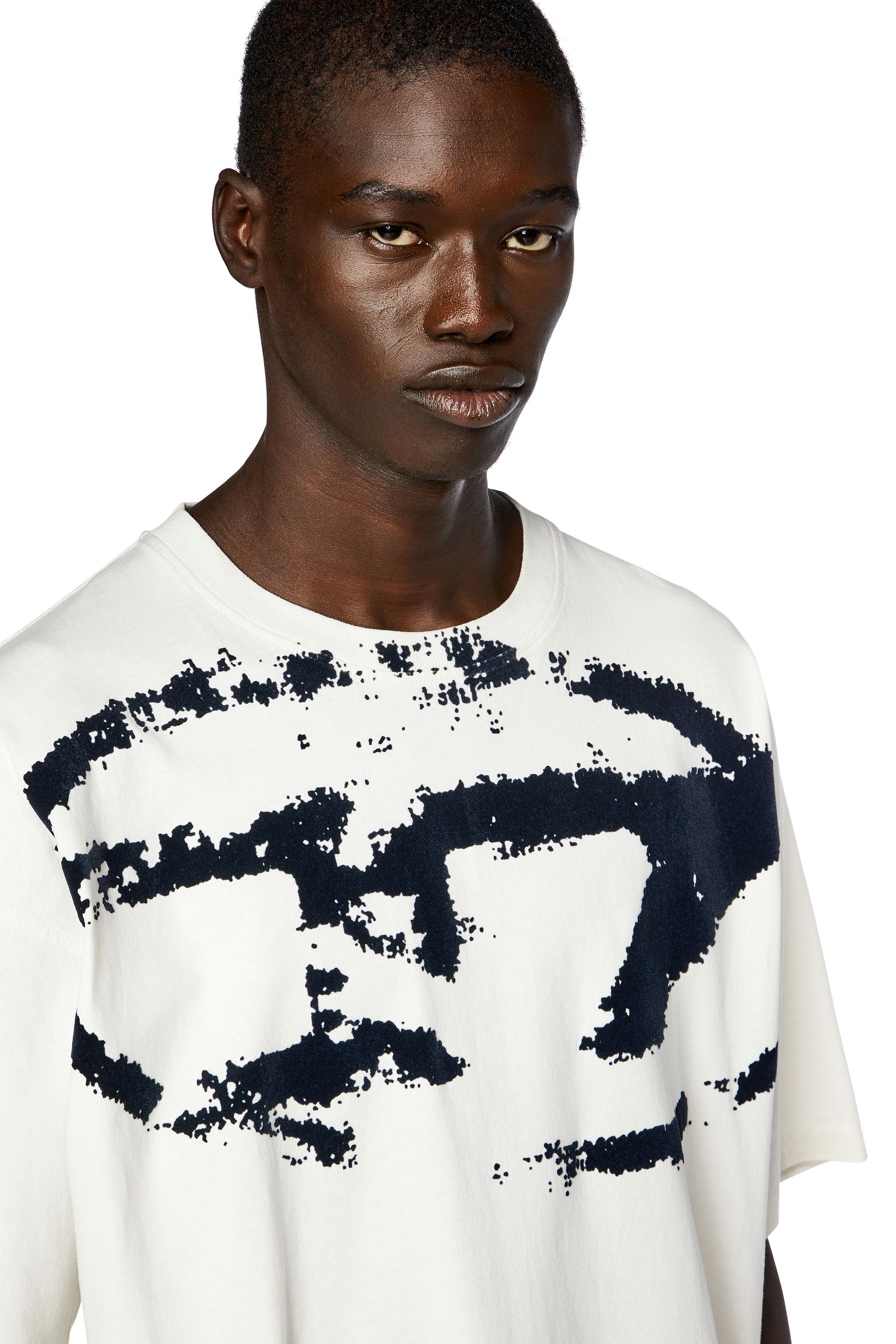 Diesel - T-BOXT-N14, Male's Tシャツ in ホワイト - 4