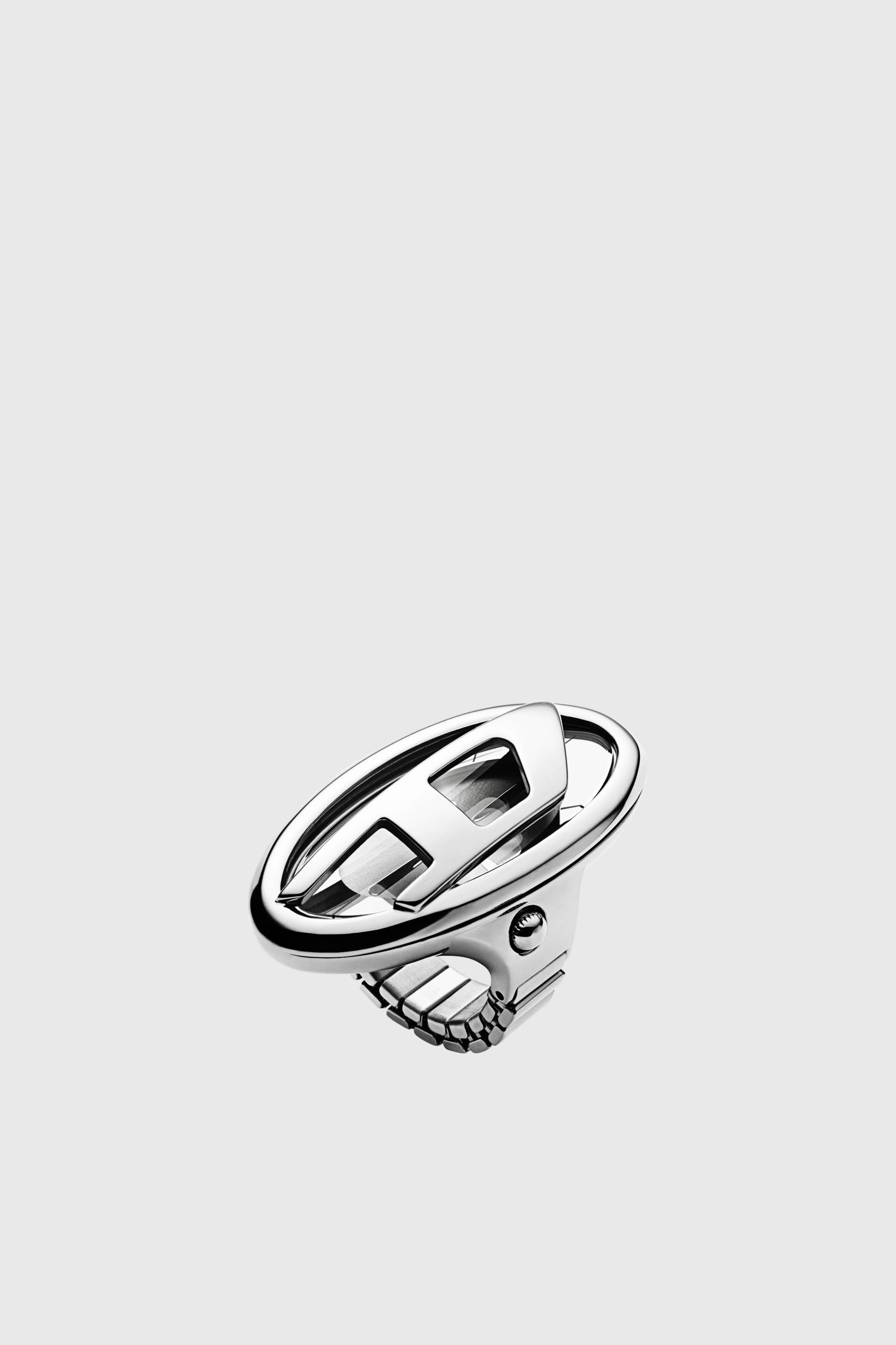 Diesel - DZ5623 WATCH, Female's D-Era stainless steel ring watch in シルバー - 1