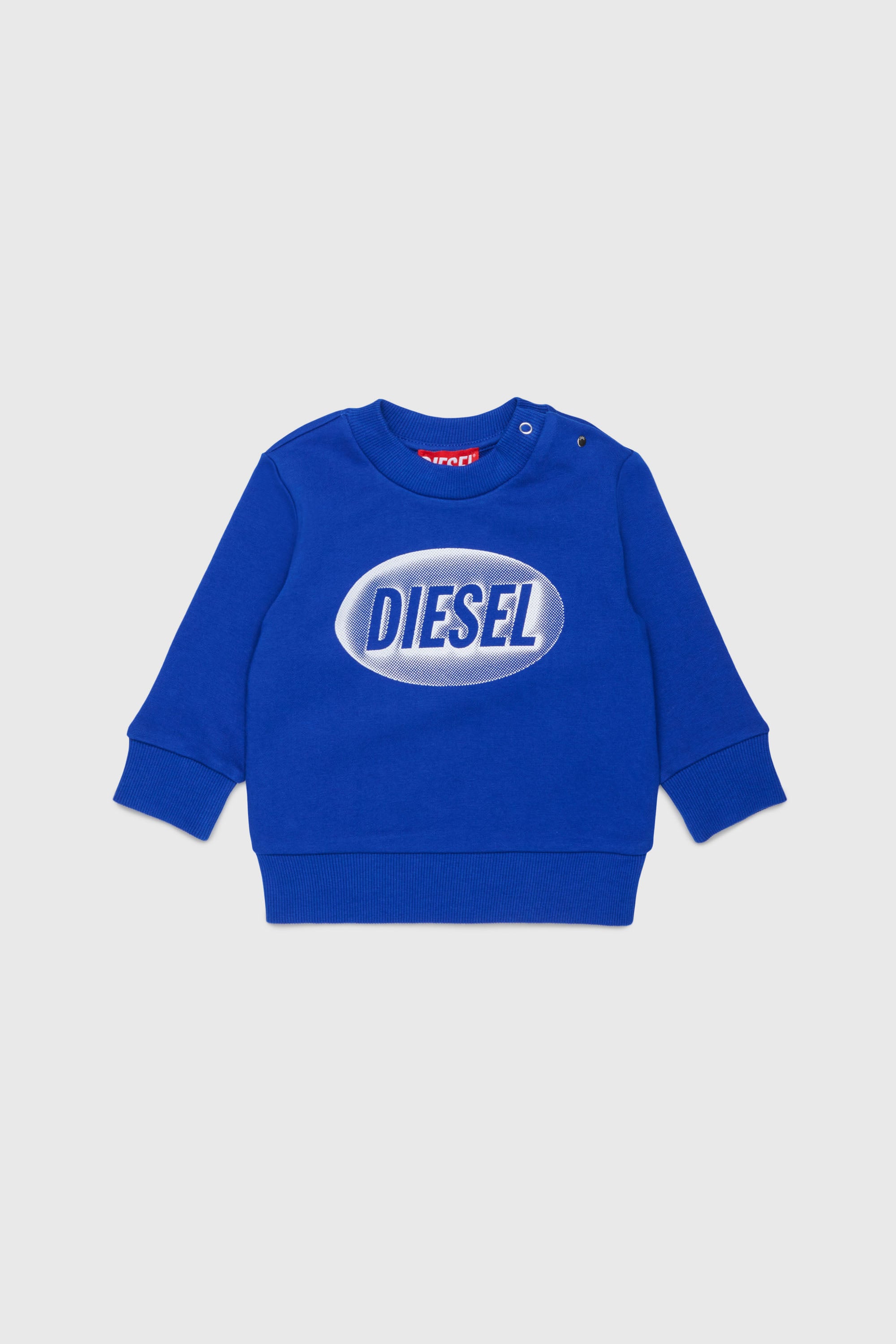 Diesel - SDSELB, Unisex's スウェット in ブルー - 1