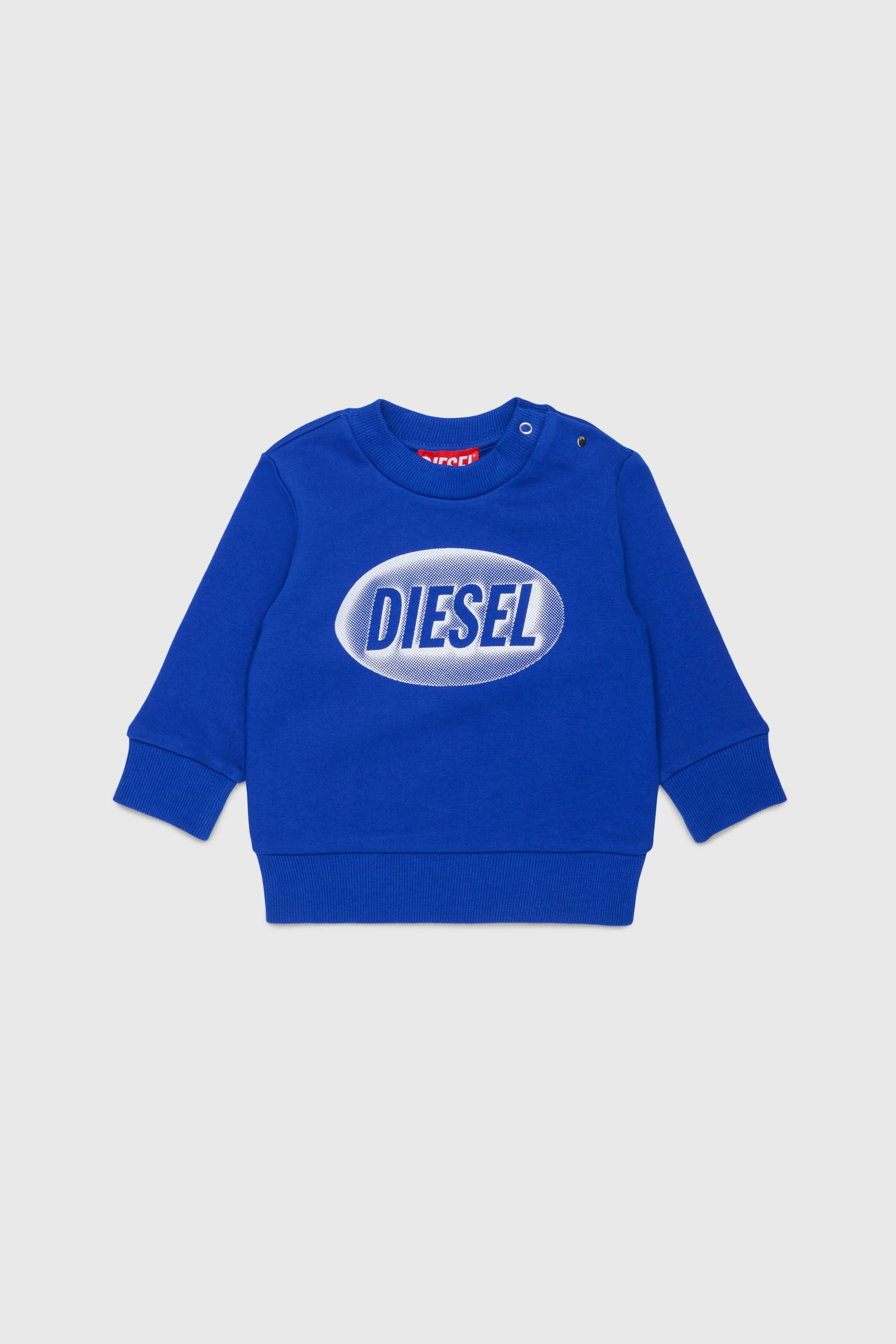 Diesel - SDSELB, Unisex's スウェット in ブルー - 1