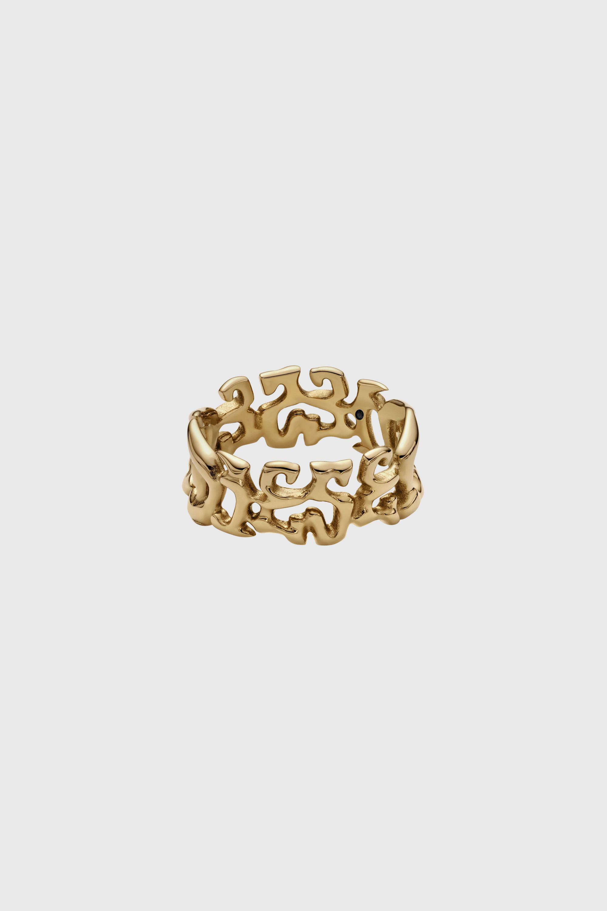 Diesel - DX1680710 JEWELLERY, Unisex's リング in ゴールド - 2