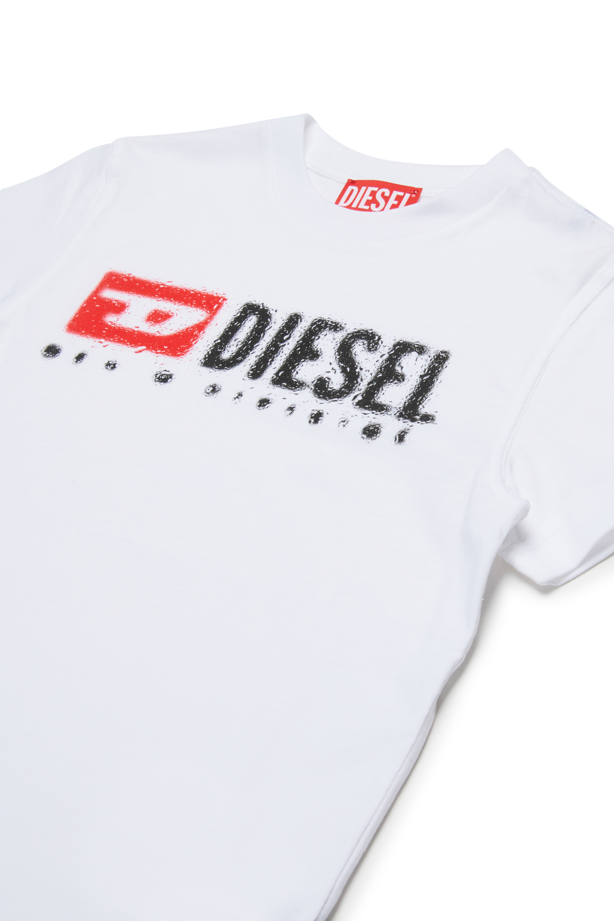 Diesel - TADJUSTK14, Male's Tシャツ in ホワイト - 3