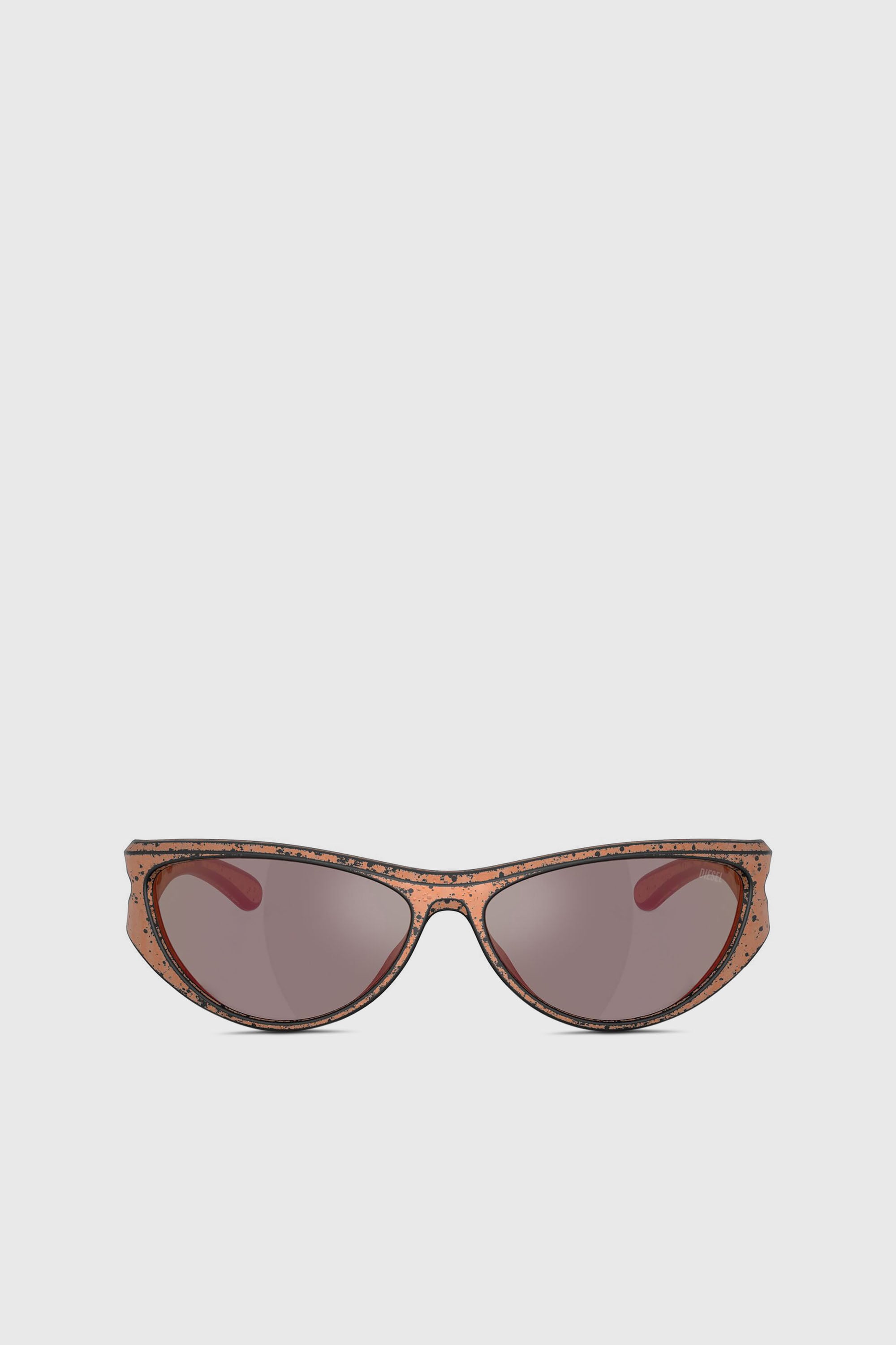 Diesel - 0DL3004U, Unisex's Cat-eye style sunglasses in ブロンズ - 1