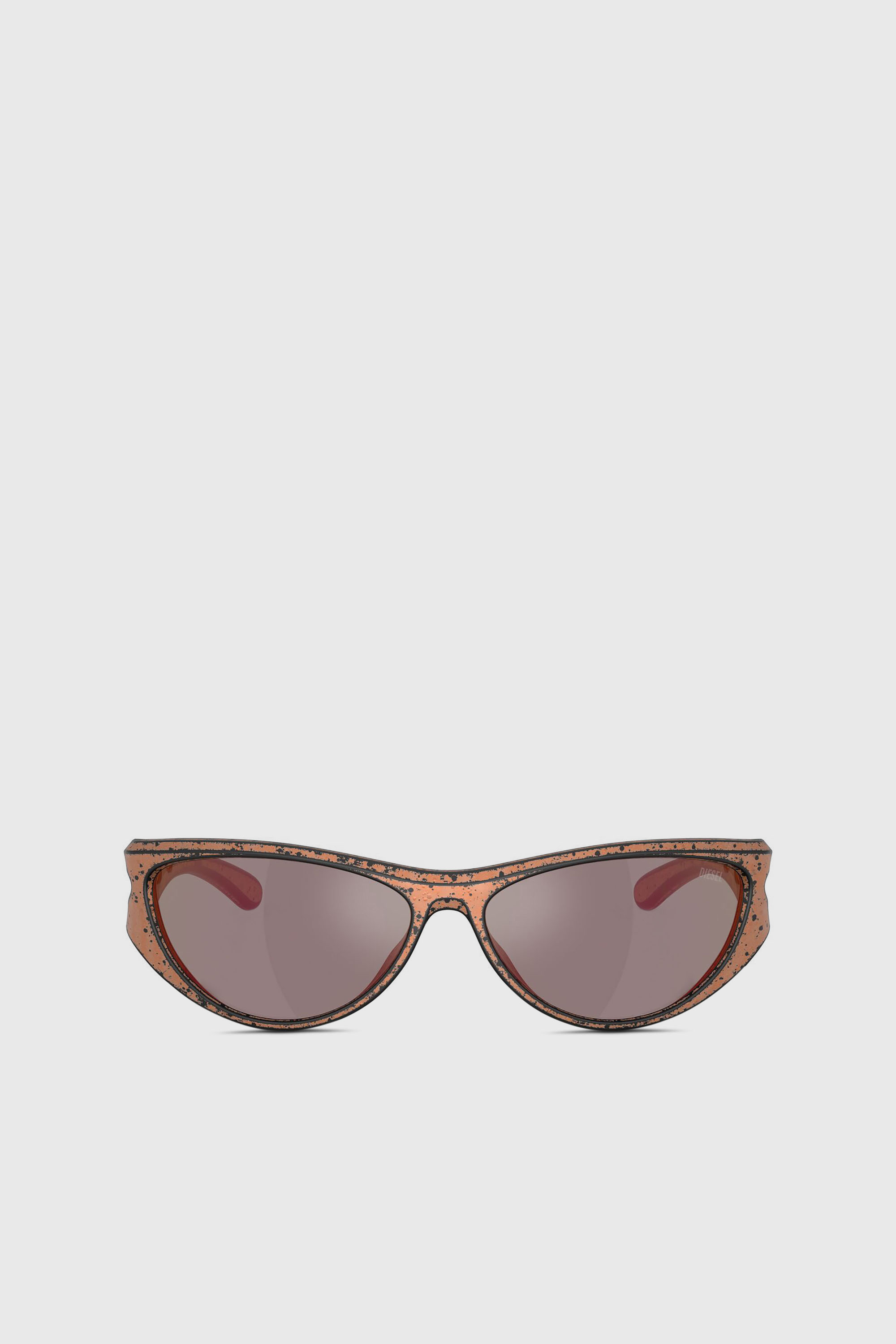 Diesel - 0DL3004U, Unisex's Cat-eye style sunglasses in ブロンズ - 1