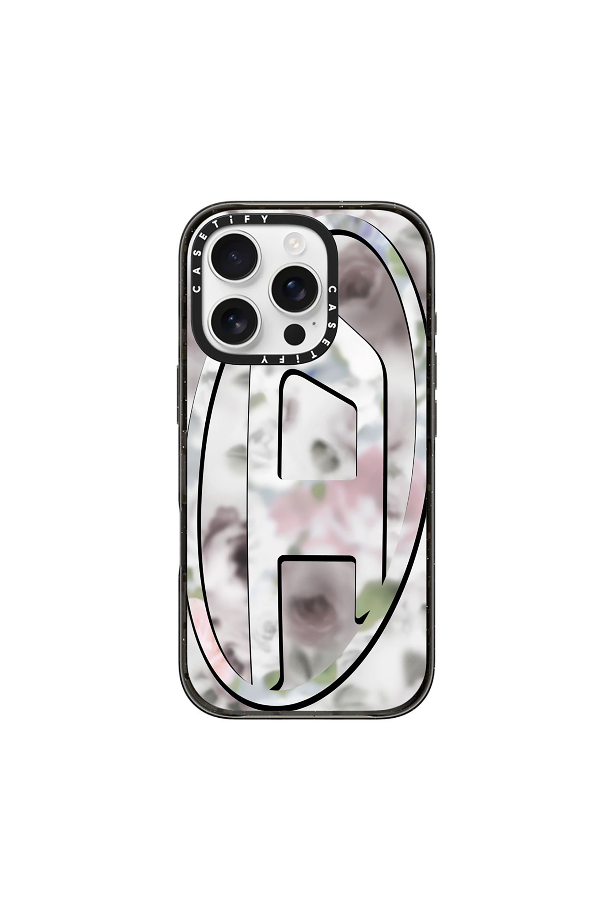 Diesel - 60530 MOULDED CASE, Unisex's iPhone 16 Pro in ブラック/ピンク - 1