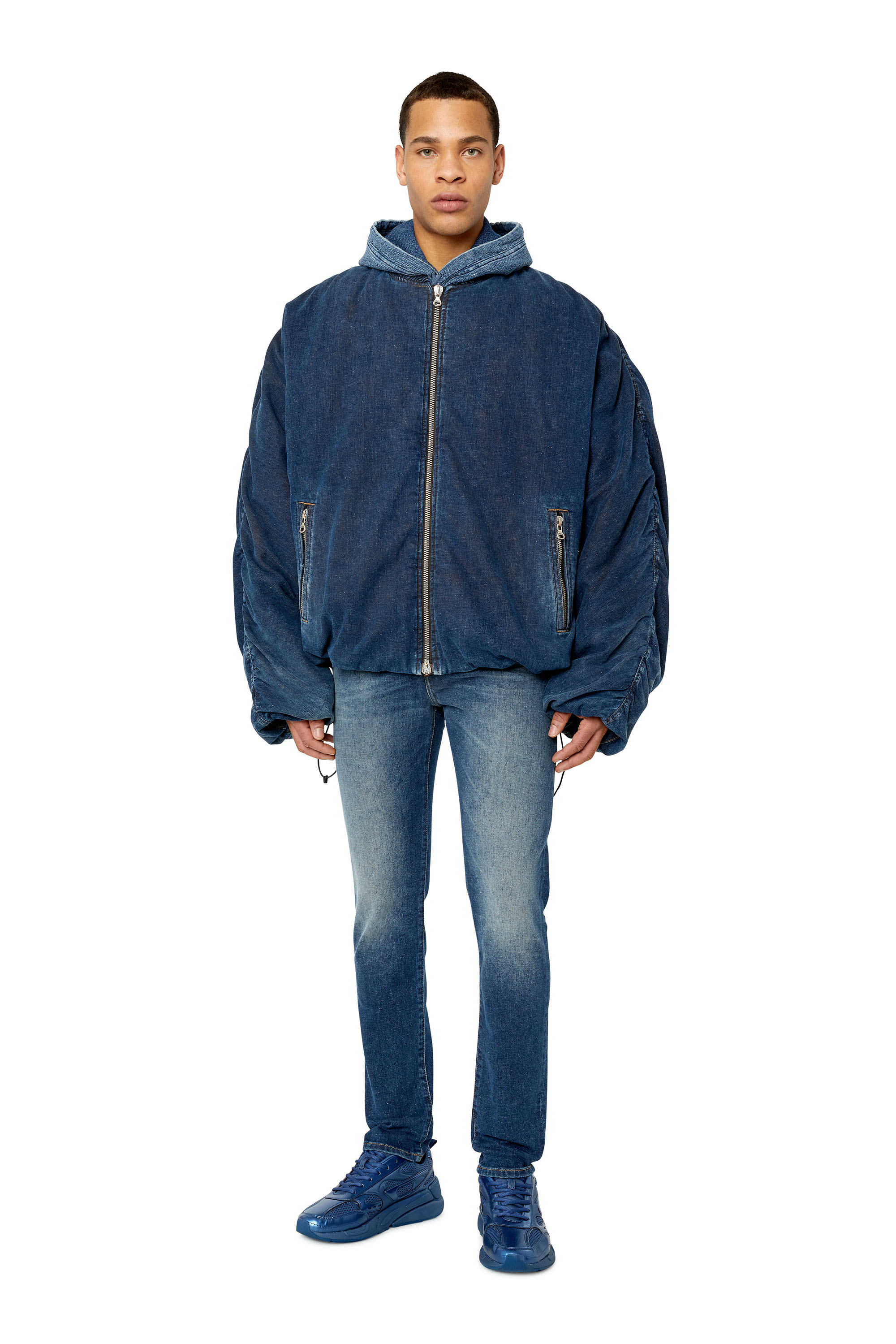 Diesel - Slim Jeans 2019 D-Strukt 09F39, ダークブルー - Image 4