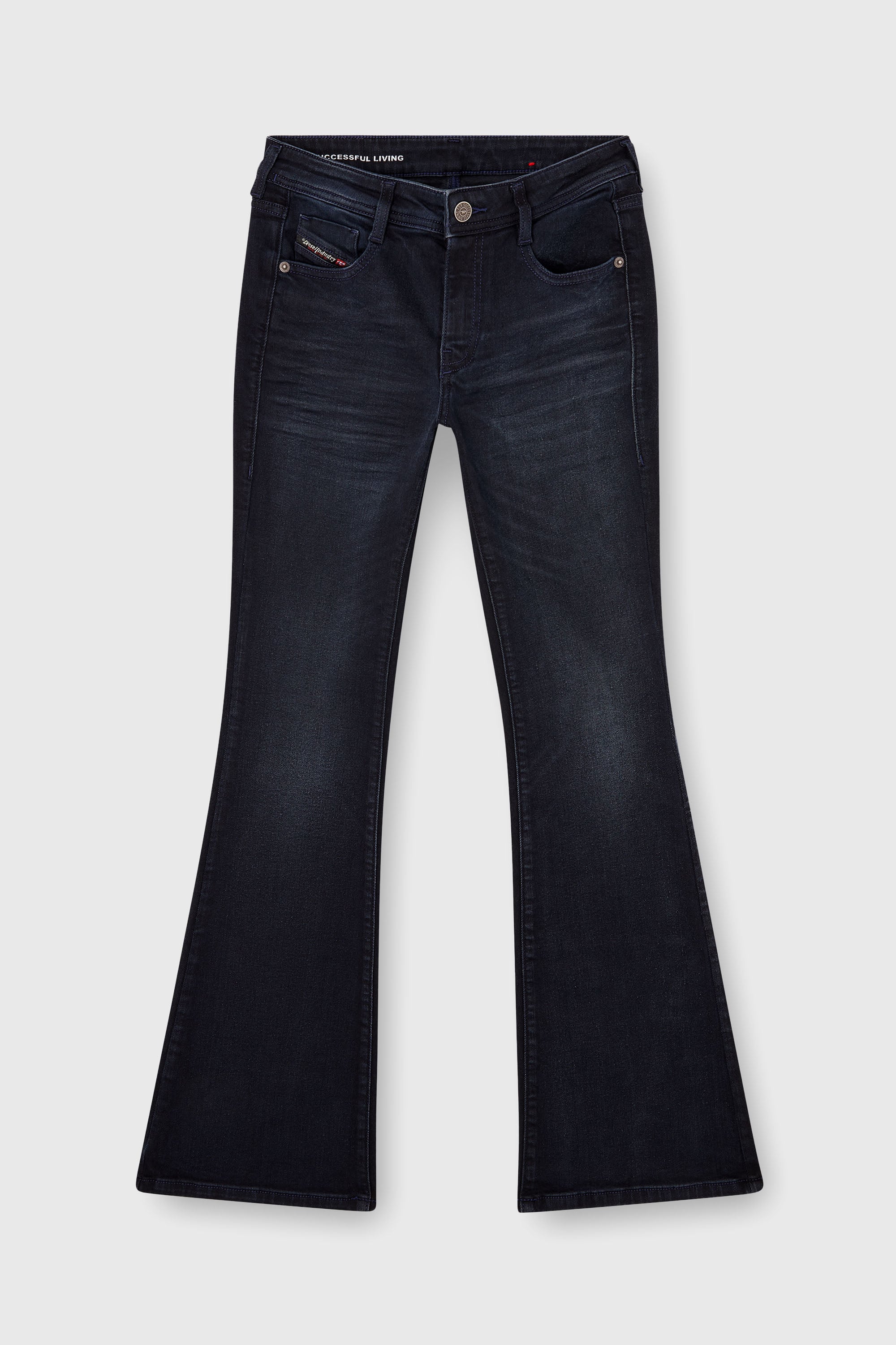 Diesel - Female's Bootcut Jeans 1969 D-Ebbey 0BMBU, ダークブルー - 4