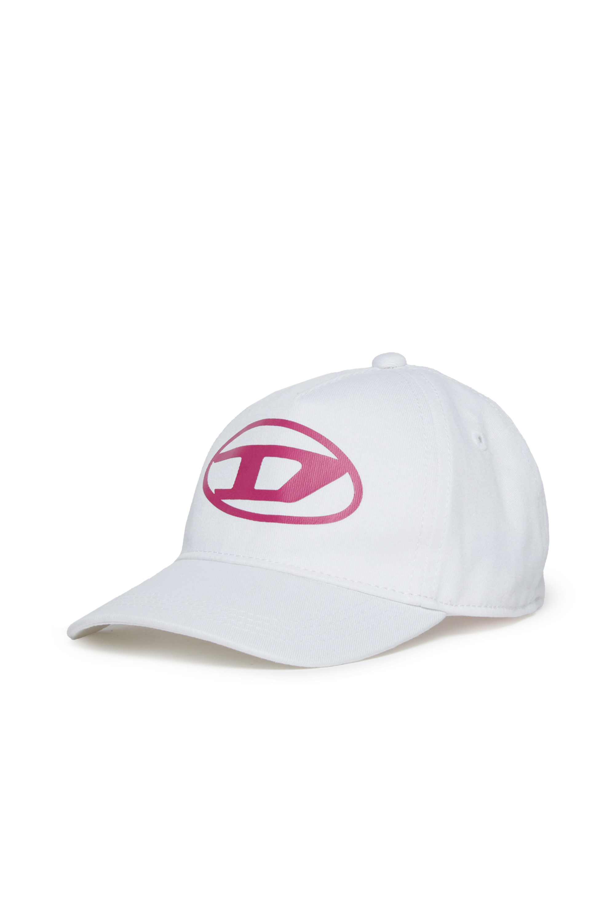 Diesel - FARMYB, Unisex's ベースボールキャップ in ホワイト/ピンク - 1