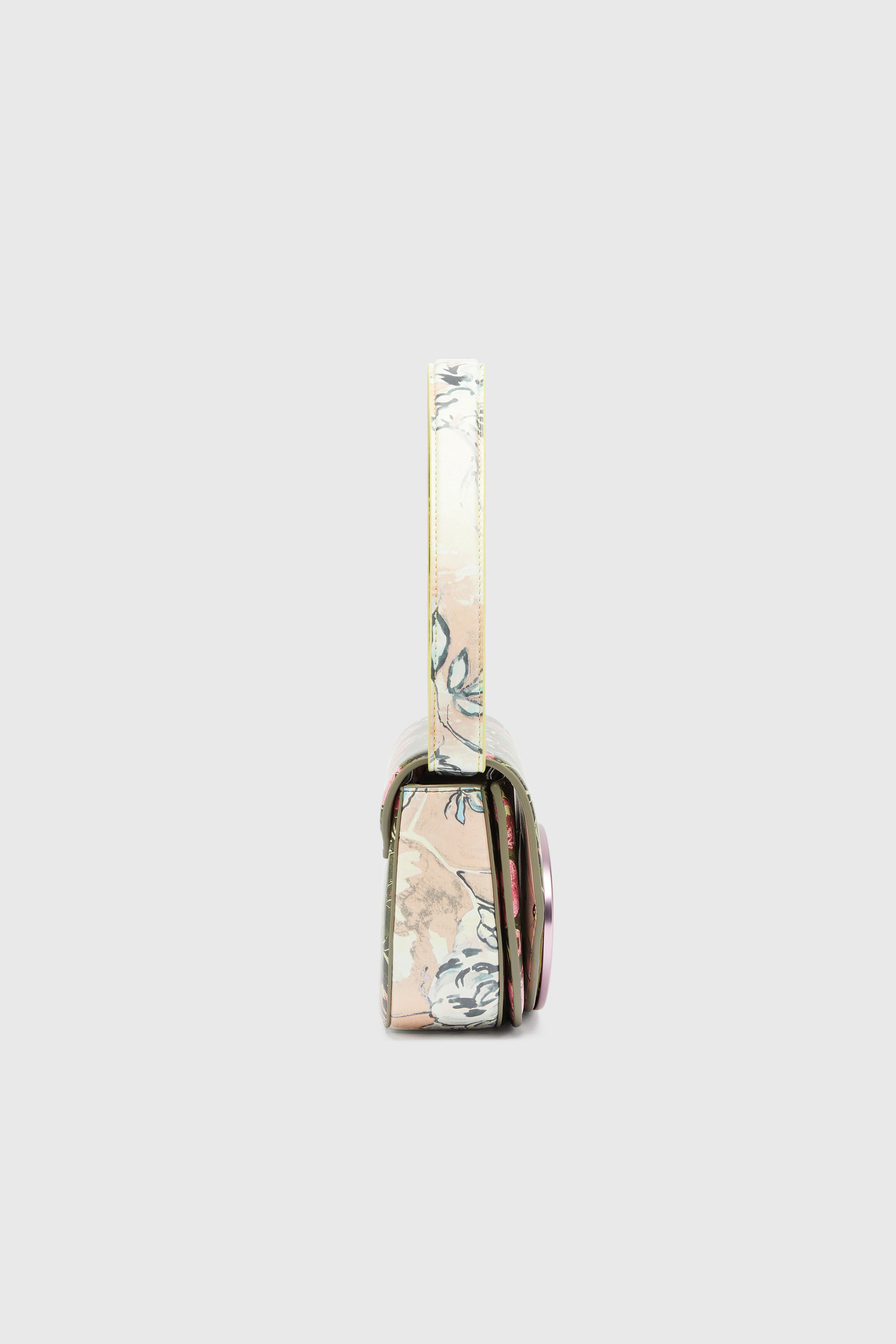 Diesel - 1DR, Female's 1DR-Iconic shoulder bag with floral print in マルチカラー - 4