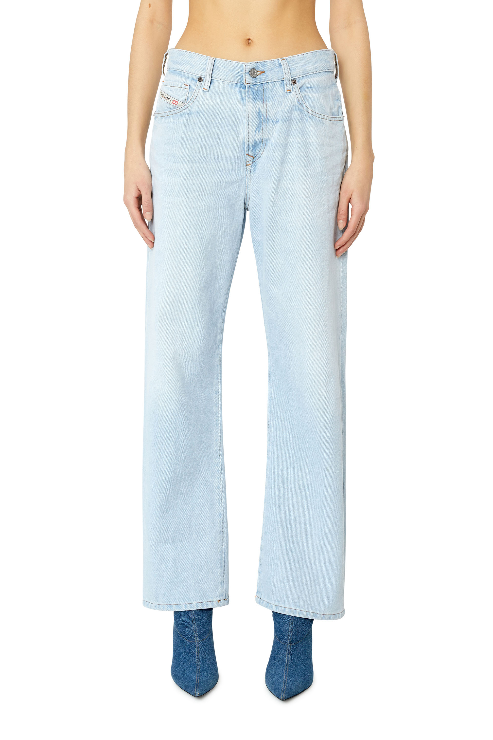 Diesel - Straight Jeans 1999 D-Reggy 007L4, ライトブルー - Image 1