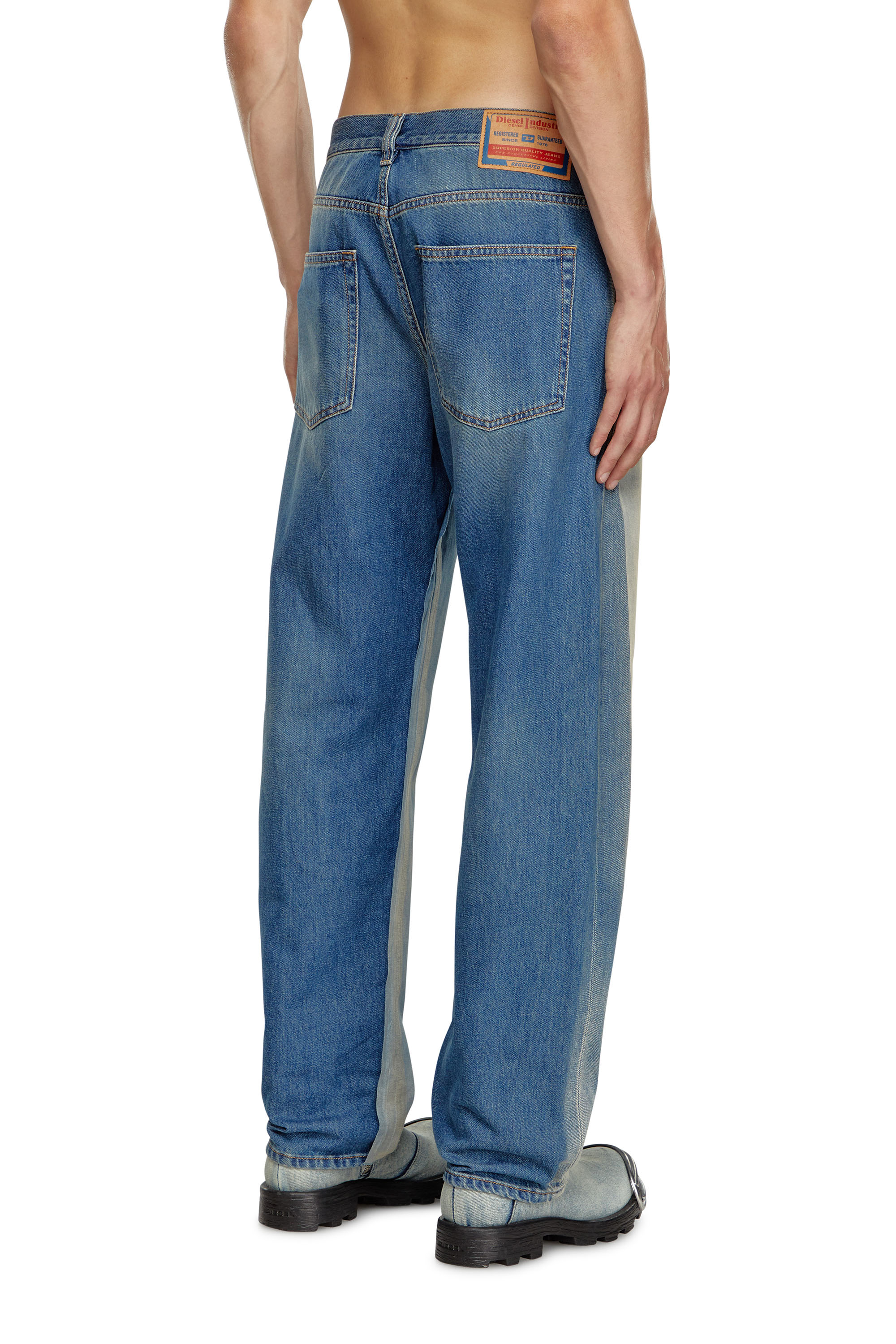 Diesel - Male's Regular Jeans 2024 D-Macs 09K22, ミディアムブルー - 4