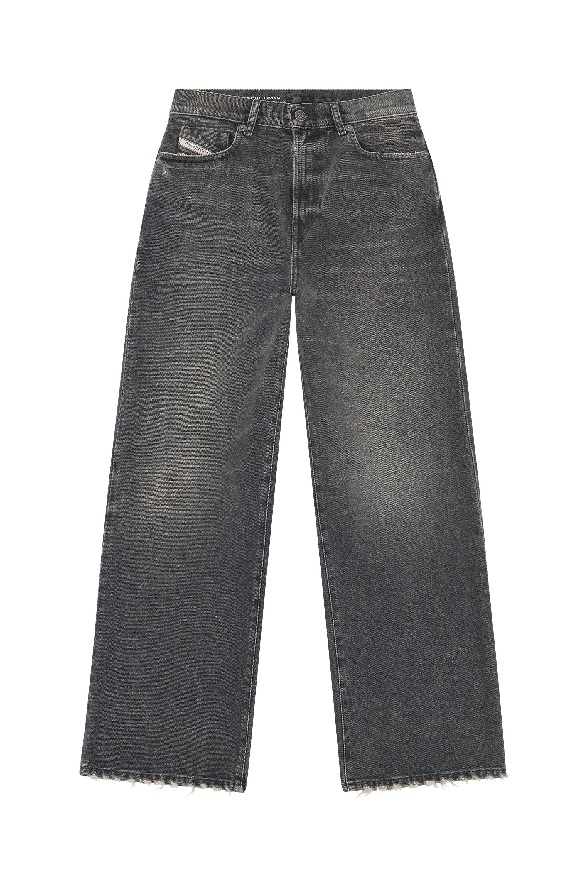 Diesel - Bootcut and Flare Jeans 2000 Widee 007K8, ブラック/ダークグレー - Image 5