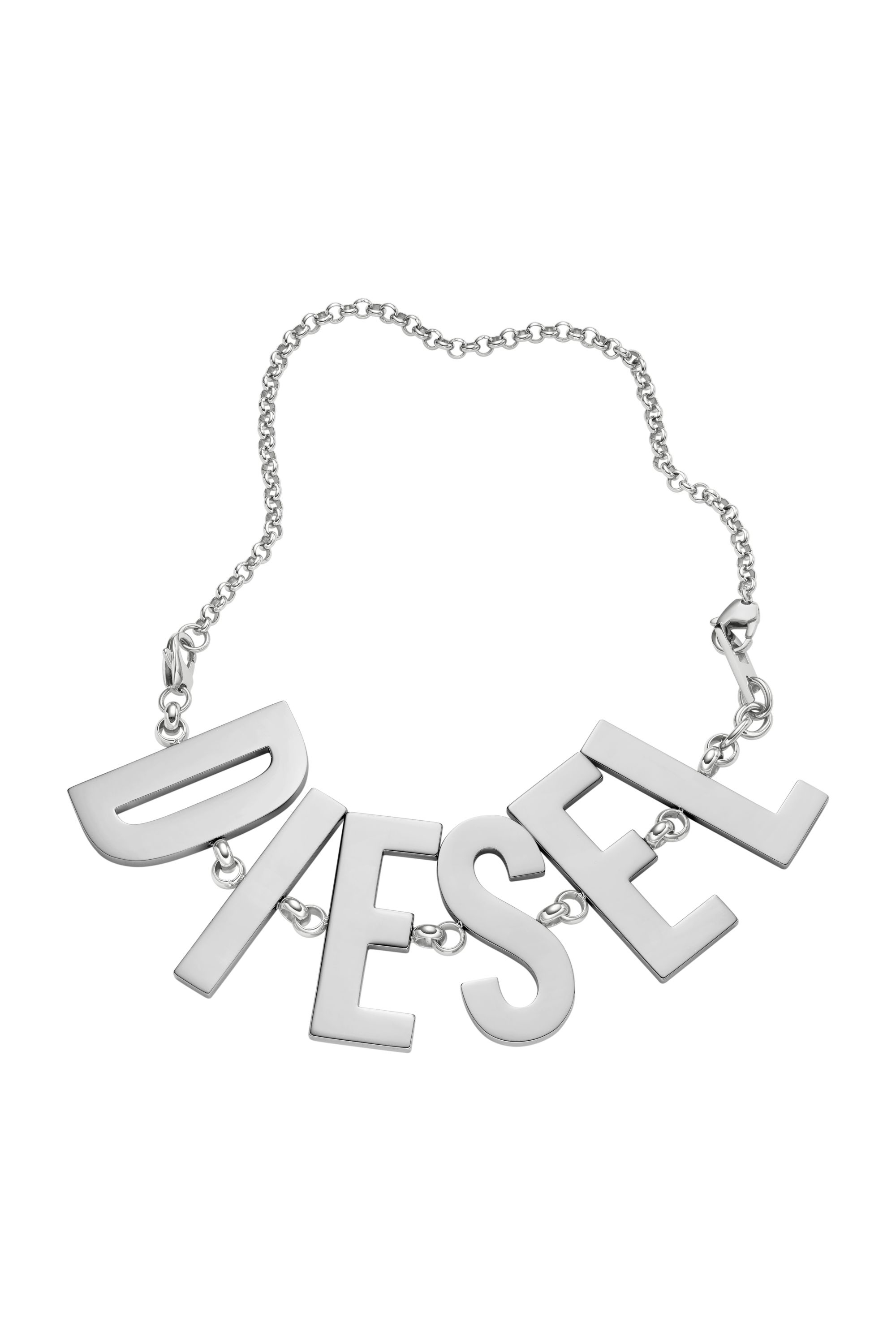 Diesel - DX1478, Unisex's Stainless steel chain necklace/bracelet in シルバー - 2