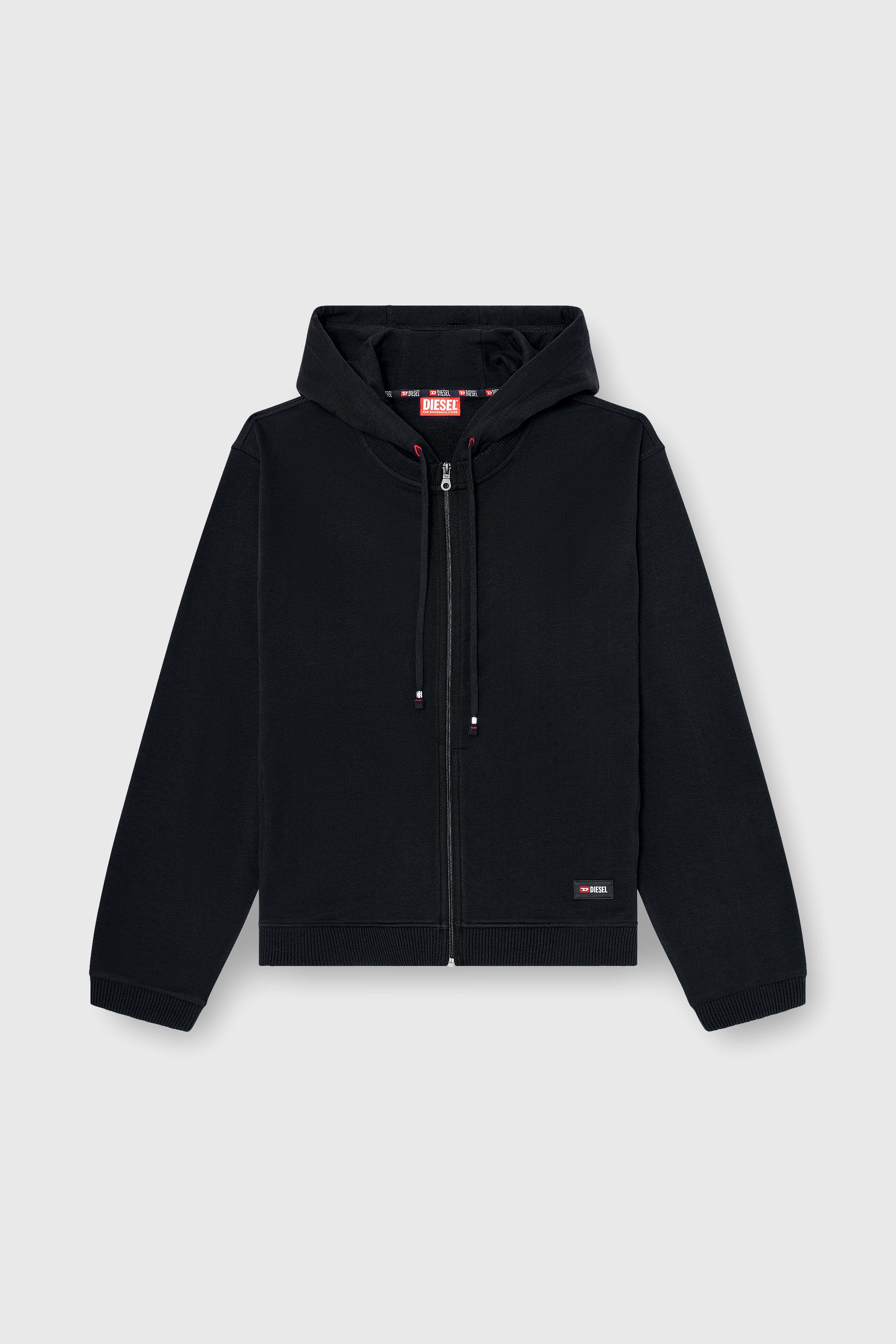 Diesel - JOY-D-CORE, Male's ジップアップパーカー in ブラック - 2
