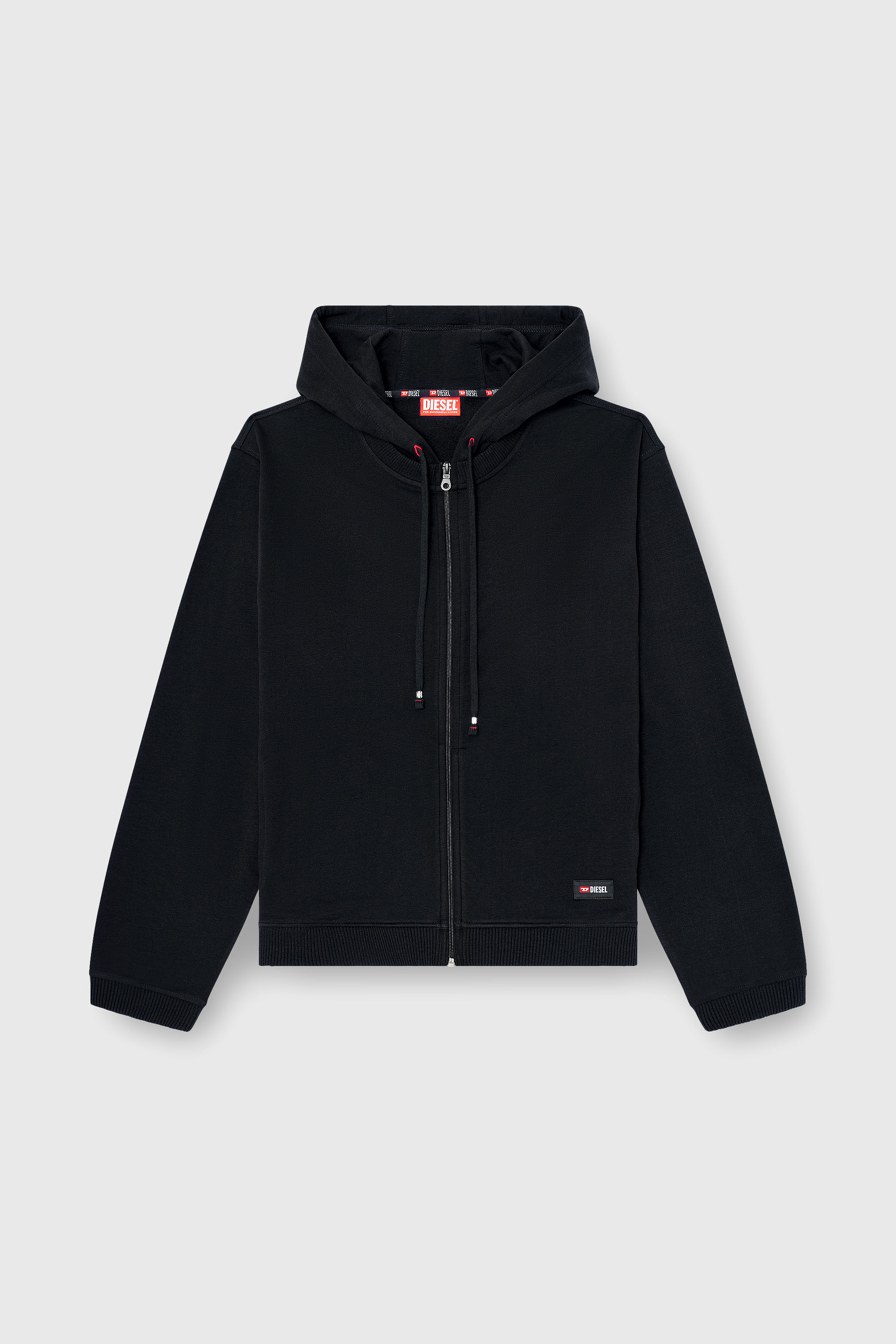 Diesel - JOY-D-CORE, Male's ジップアップパーカー in ブラック - 2