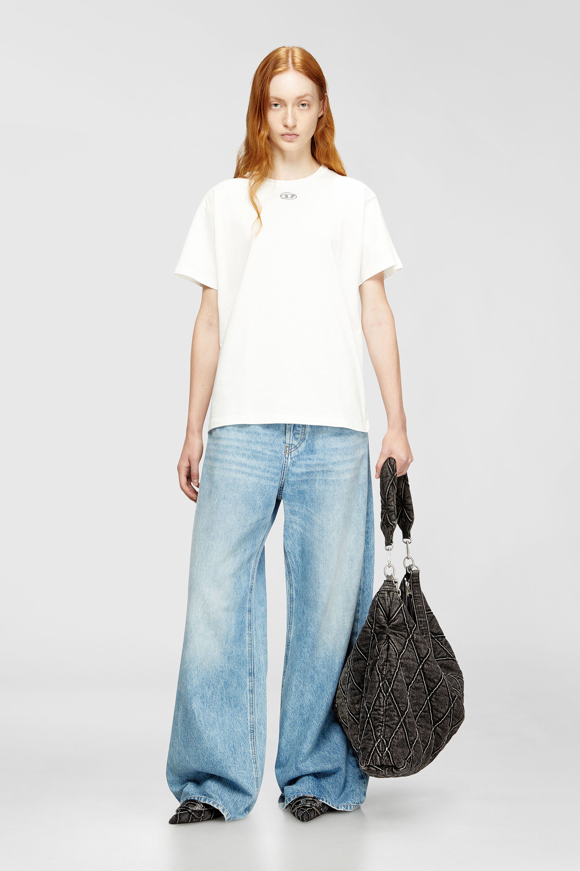 Diesel - T-NORMY-OD-S1, Female's Tシャツ in ホワイト - 2