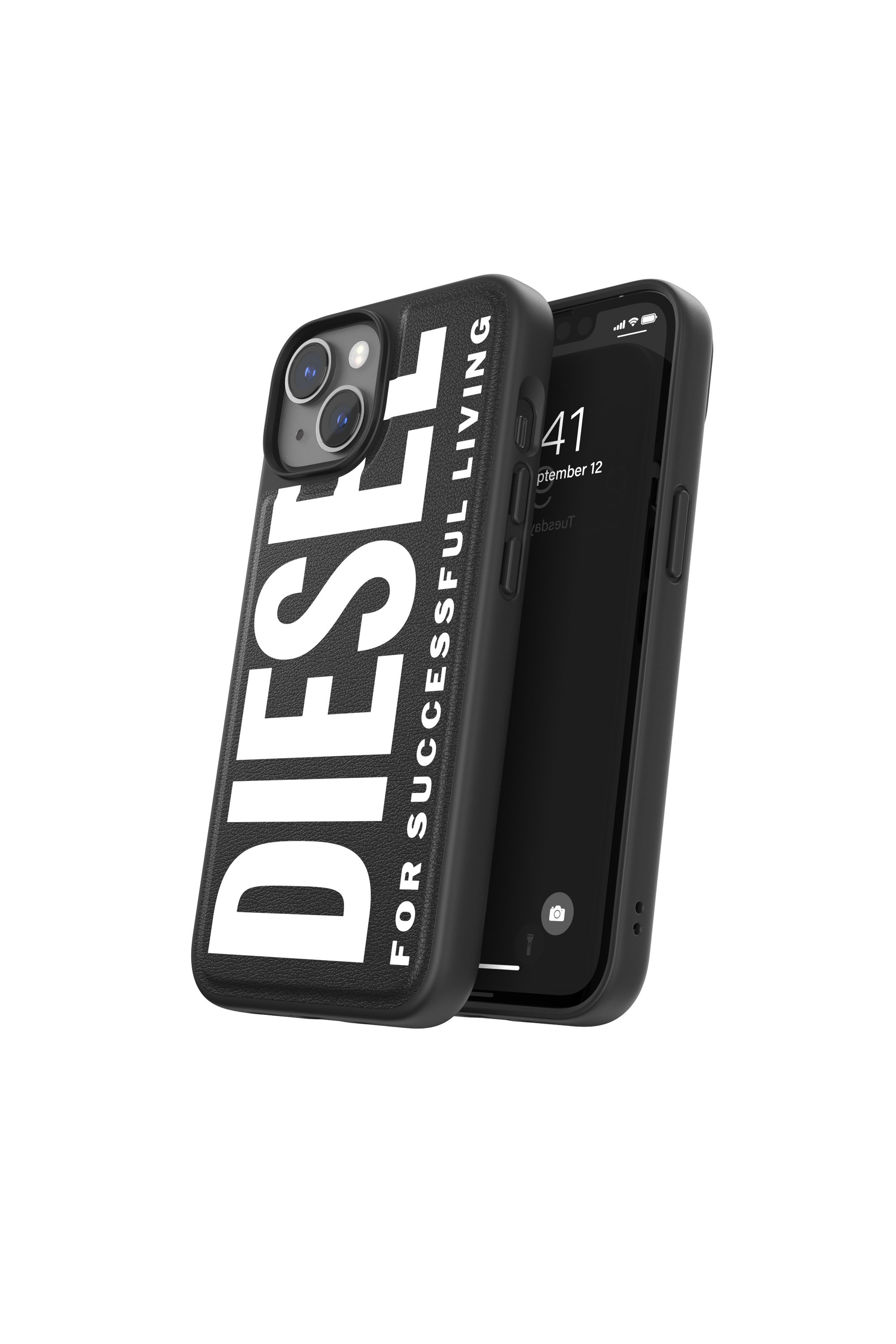 Diesel - 50256 MOULDED CASE, Unisex's iPhone 14 対応 ケース in ブラック - 3
