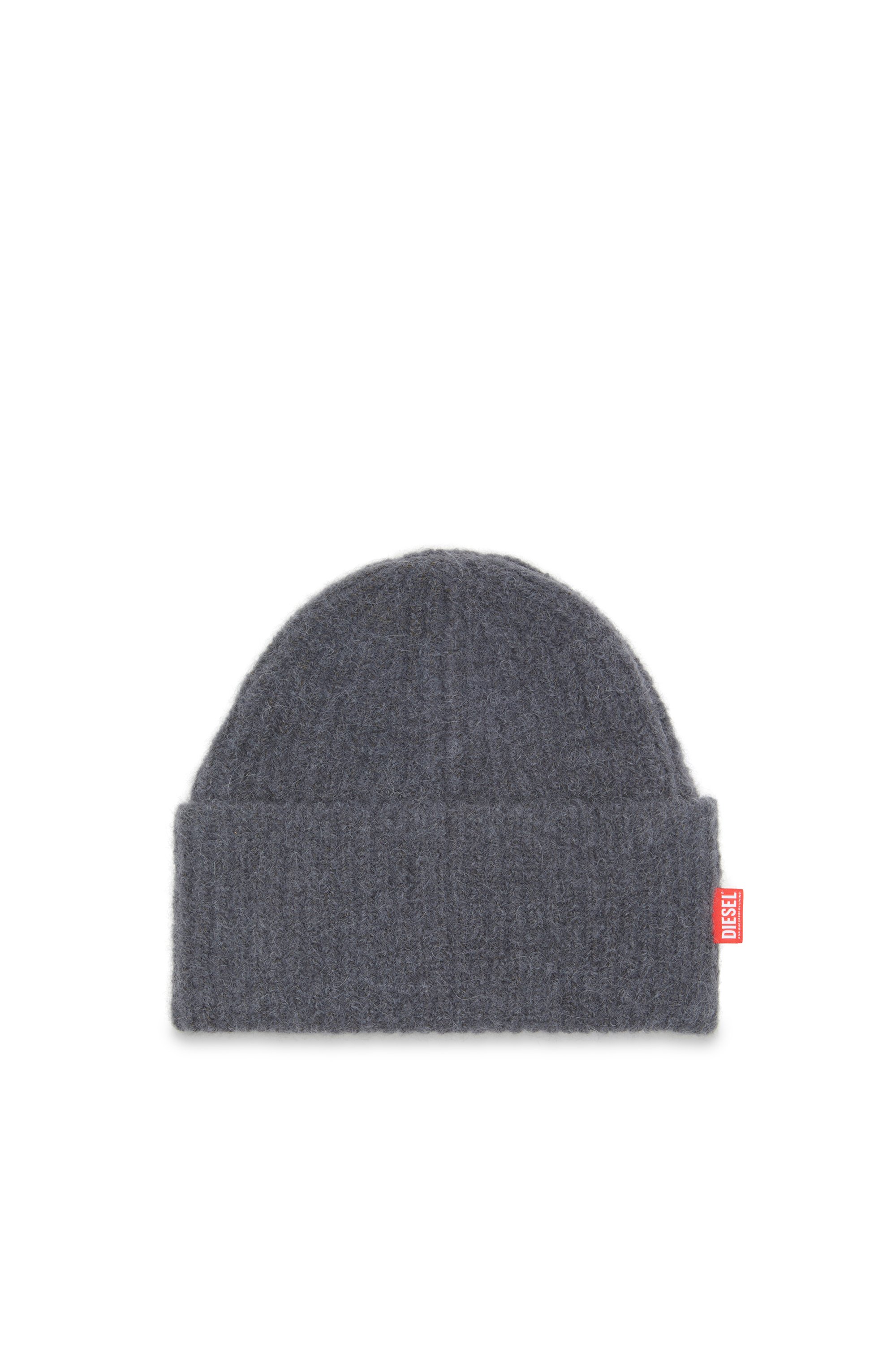 Diesel - K-LOLLO-HAT, Unisex's ニットキャップ in グレー - 1