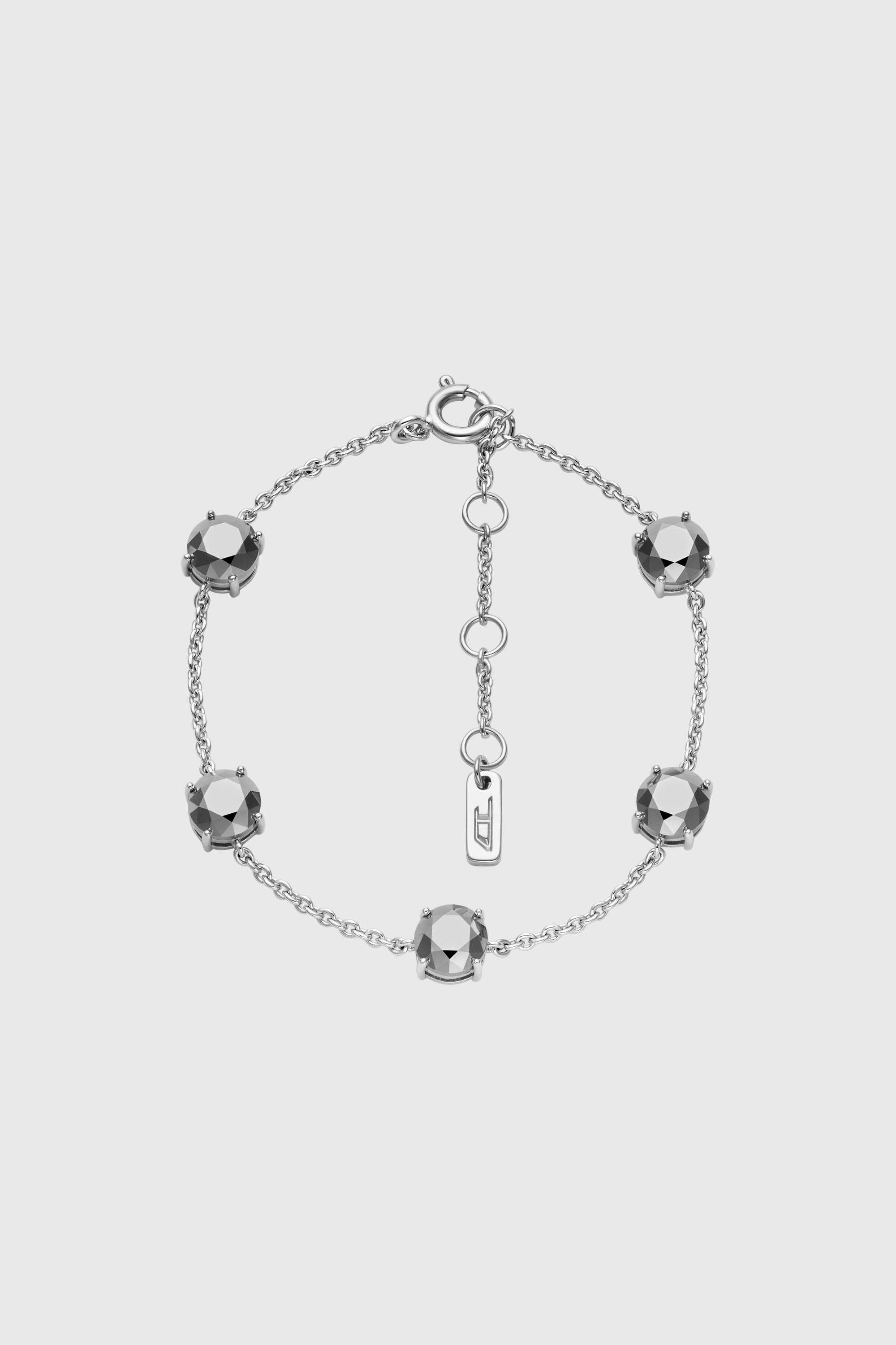 Diesel - DL1358040 STERLING SILVER JEWEL, Unisex's ブレスレット in シルバー - 1