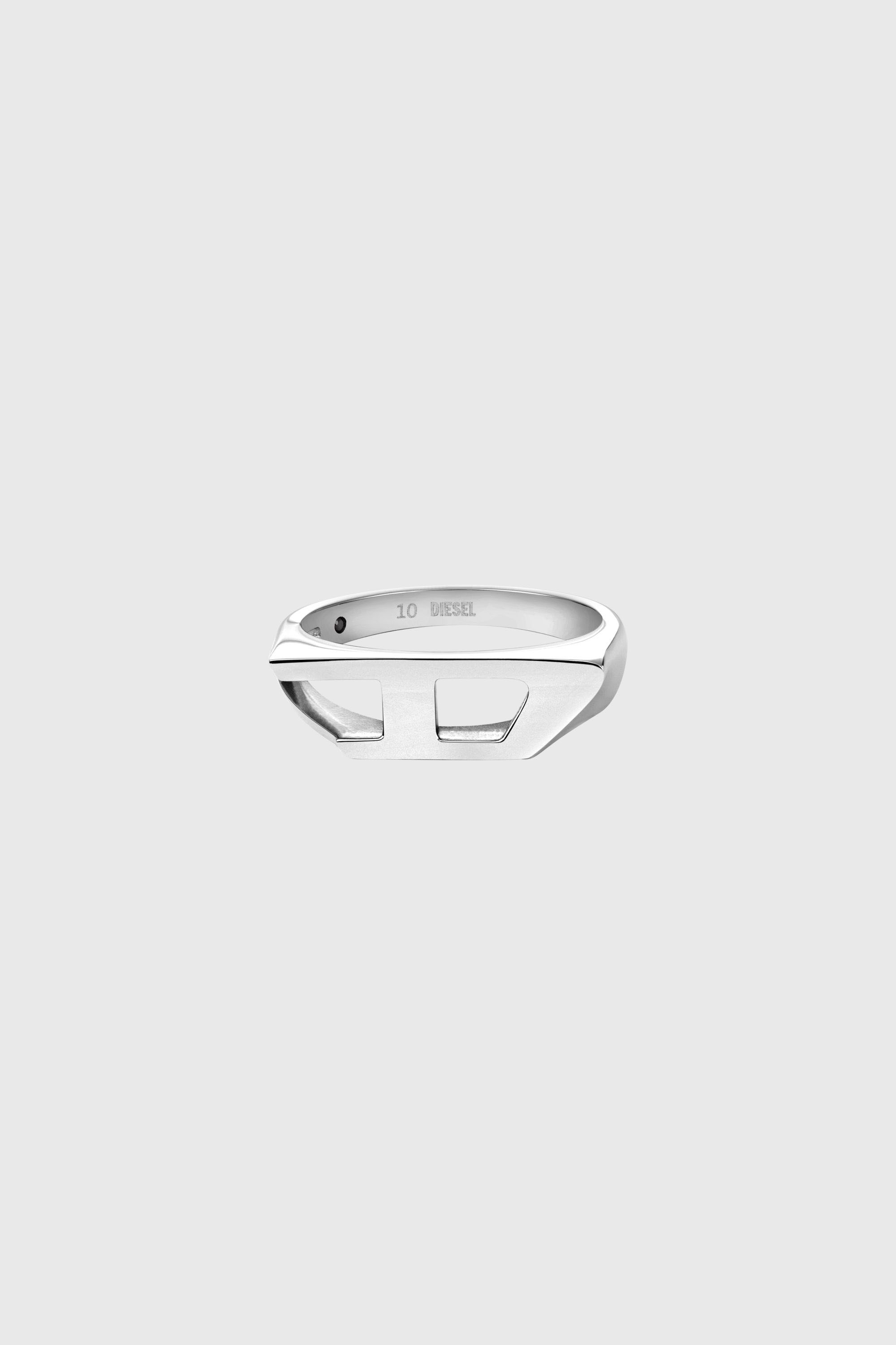 Diesel - DX1638040 JEWELLERY, Unisex's リング in シルバー - 2