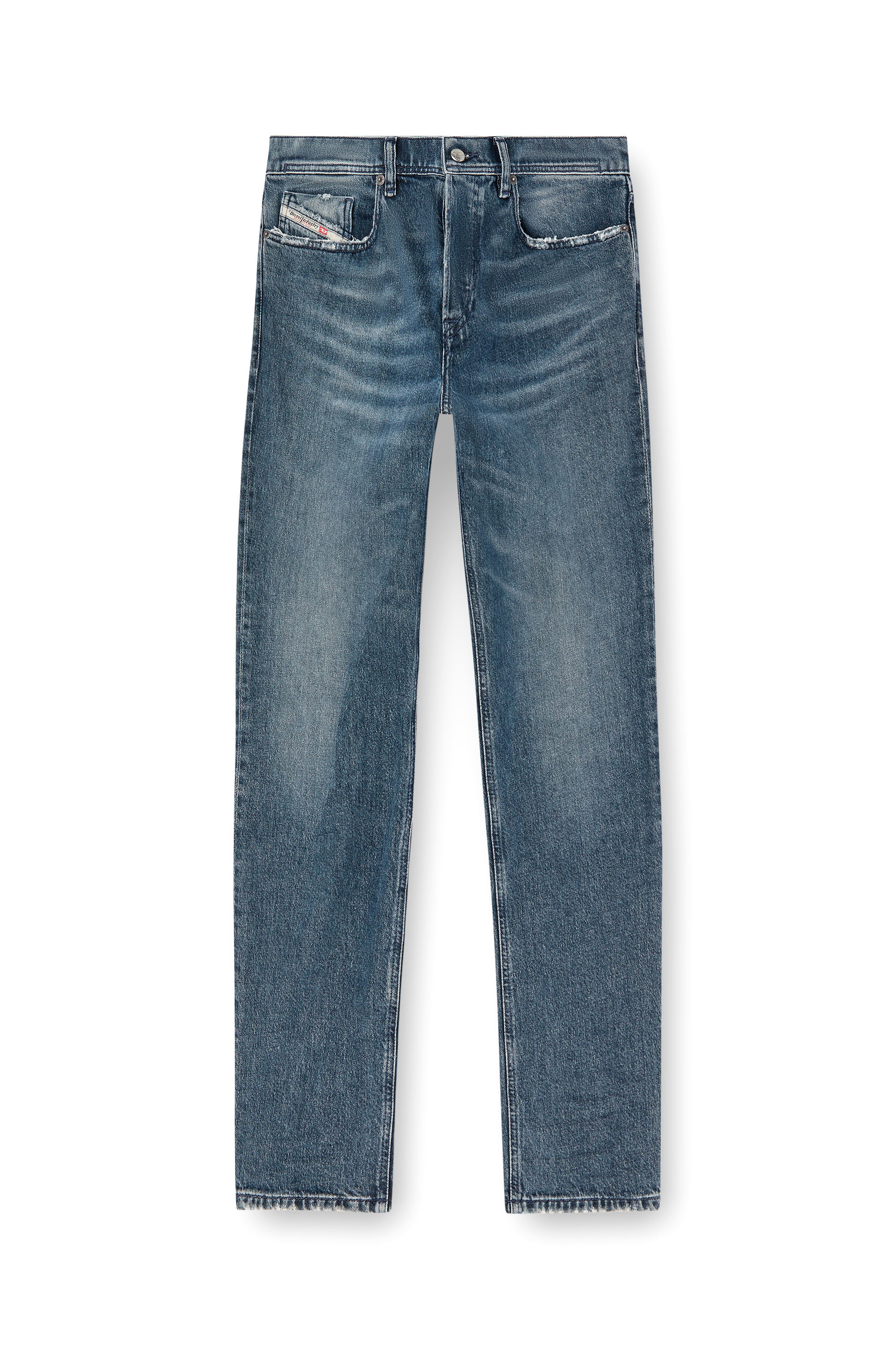 Diesel - Male's Regular Jeans 2023 D-Finitive 007Y7, ミディアムブルー - 2