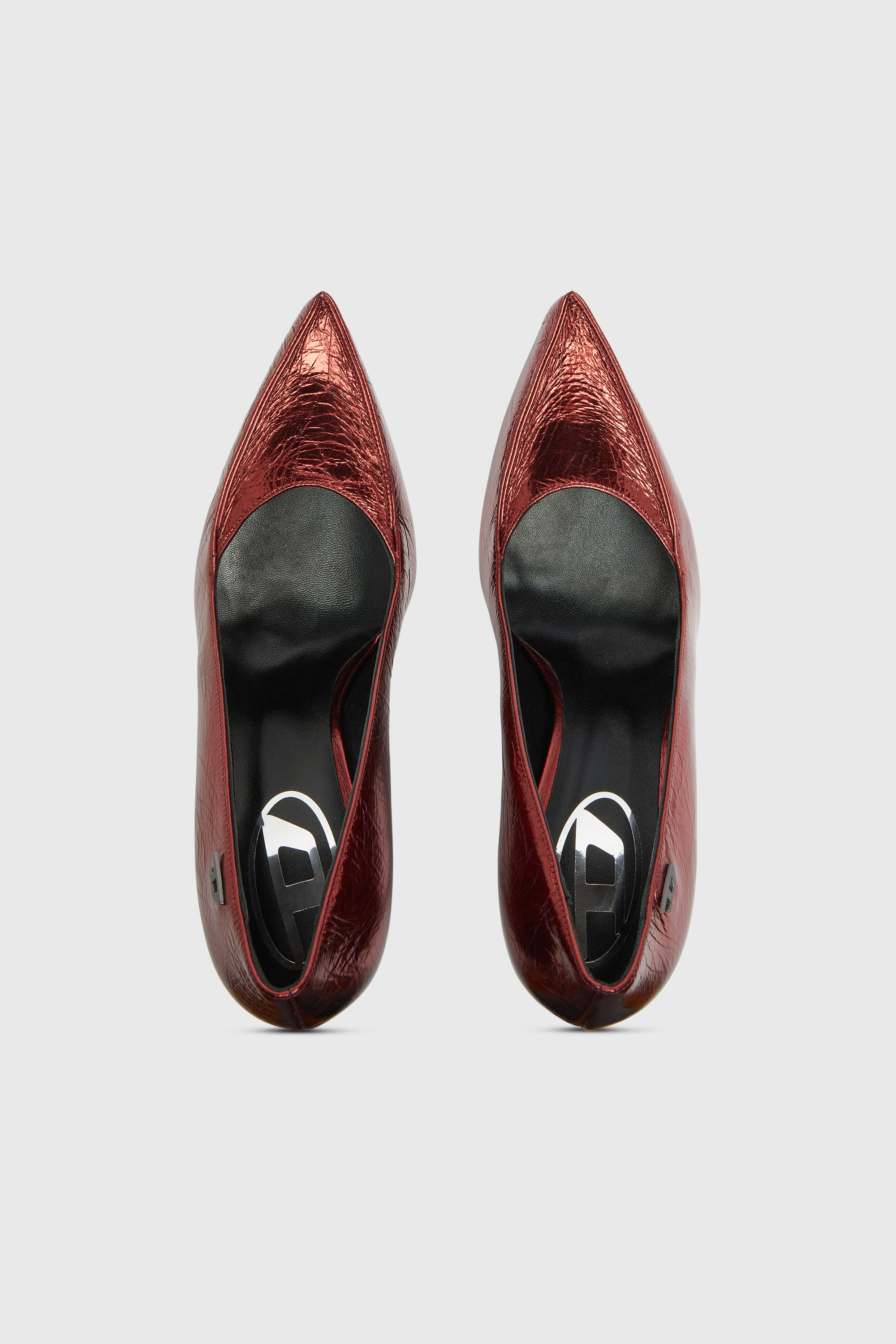 Diesel - D-LUCETTE-90-PUMP D, Female's D-Lucette-Pumps in mirror leather in null - 5