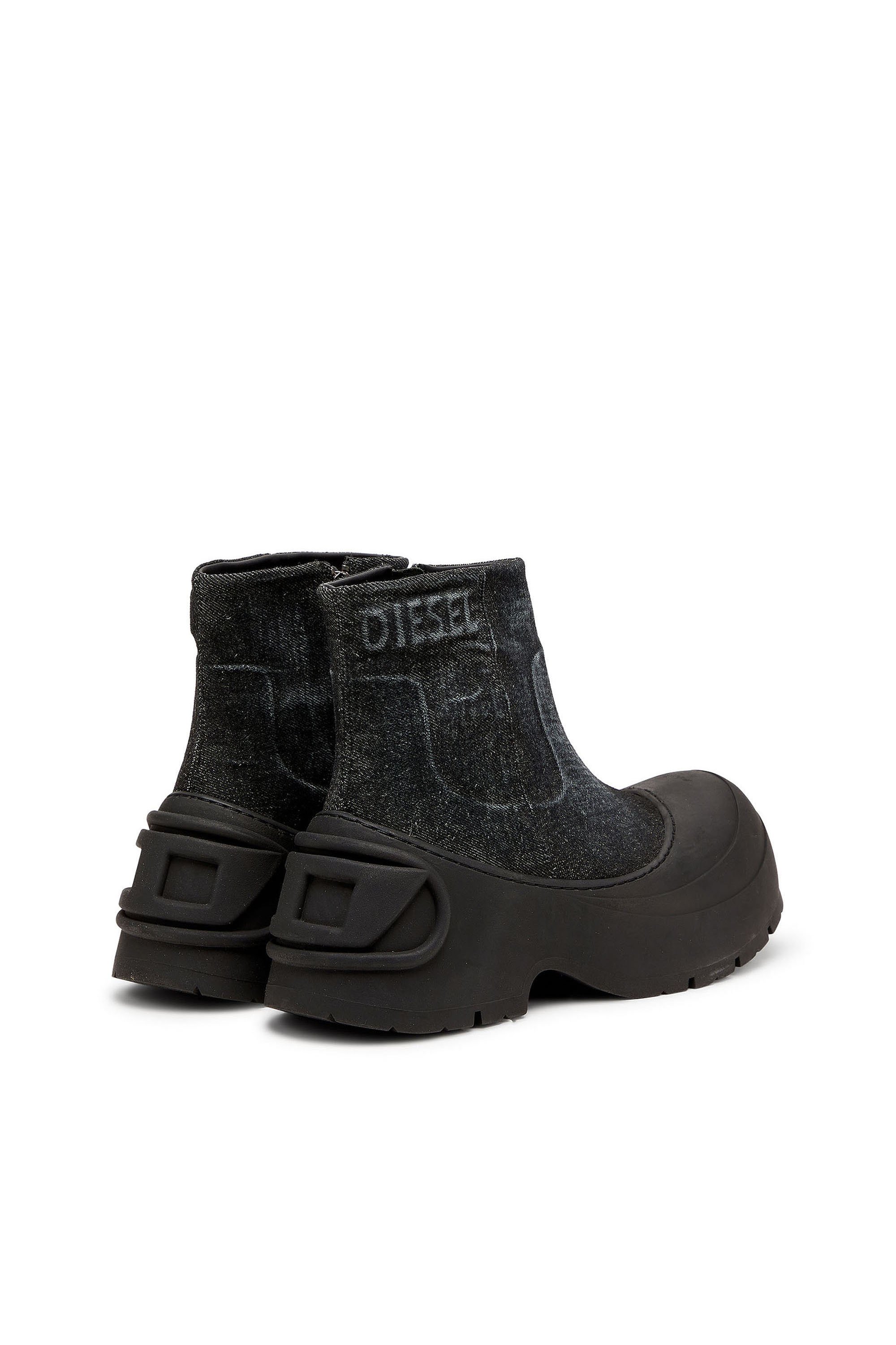 Diesel - D-DONALD ZIP MD, Male's ブーツ in ブラック - 3