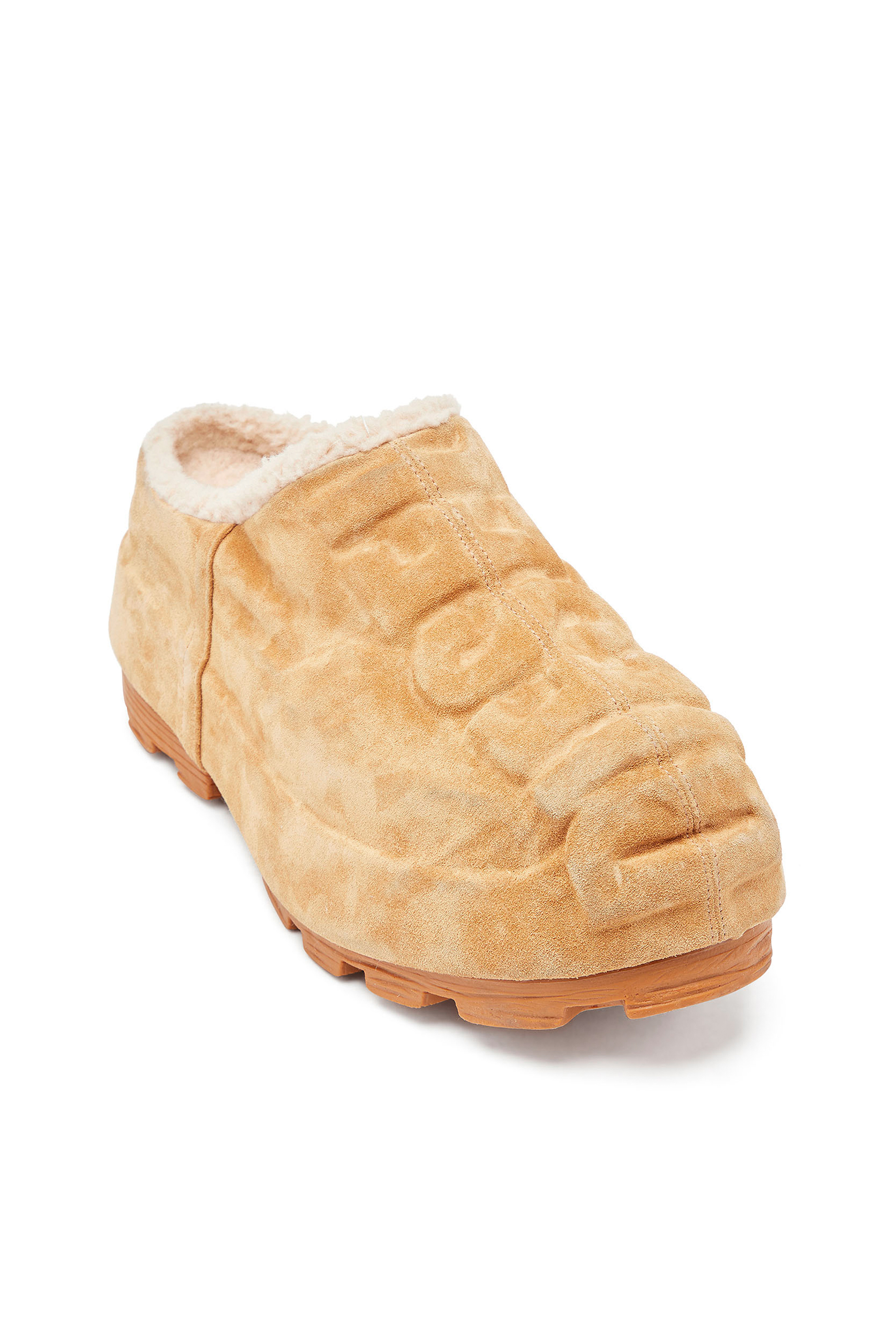 D-HAMMER SH HO D-Hammer-Suede mules with embossed logo