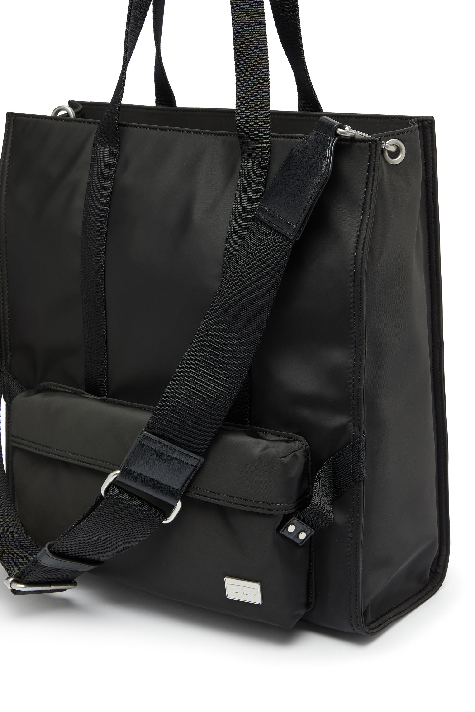 Diesel - MULTI-PKTS TOTE X, Unisex's トートバッグ in ブラック - 6