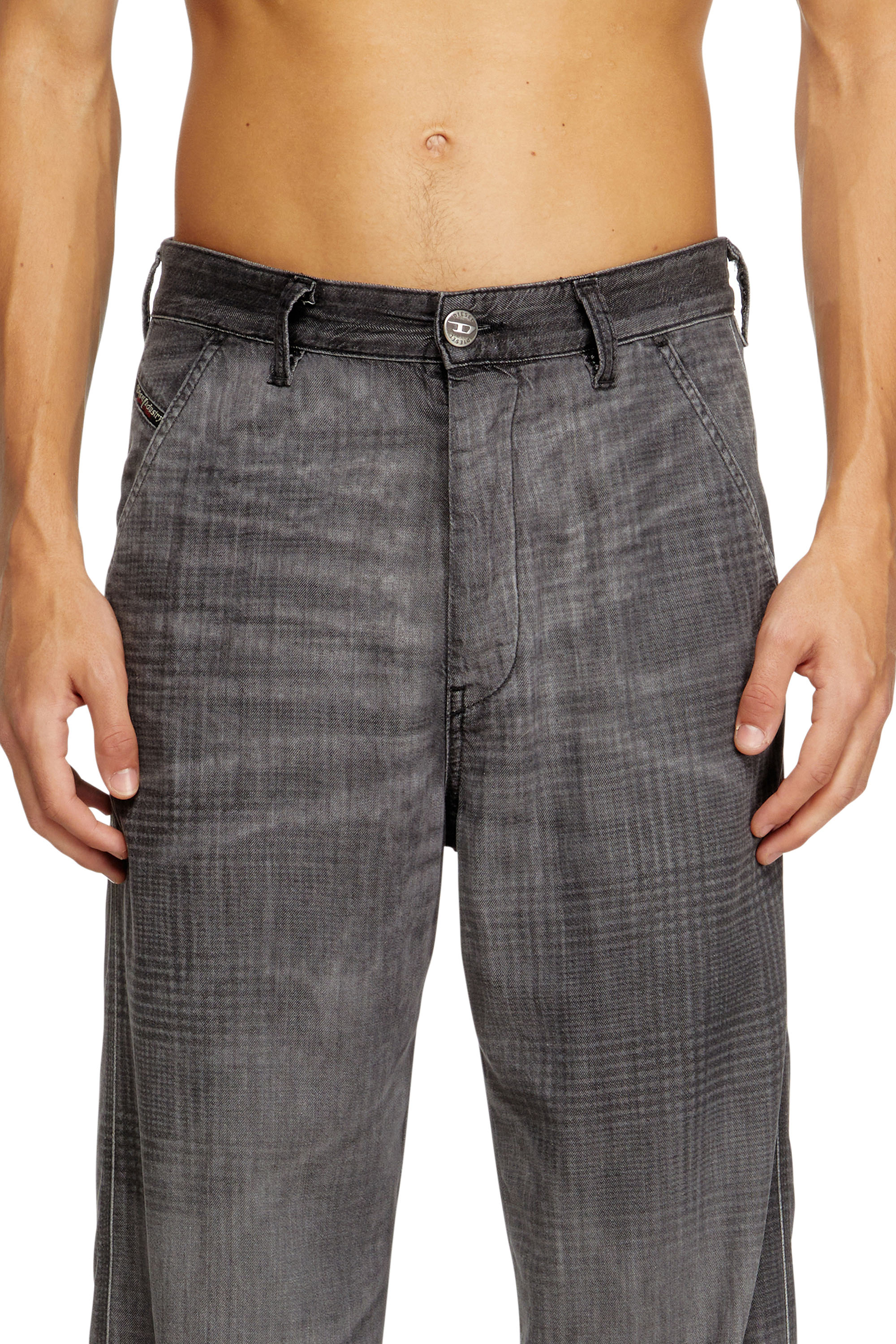 Diesel - Unisex's Regular Jeans D-Phant-chino 068UJ, グレー - 4