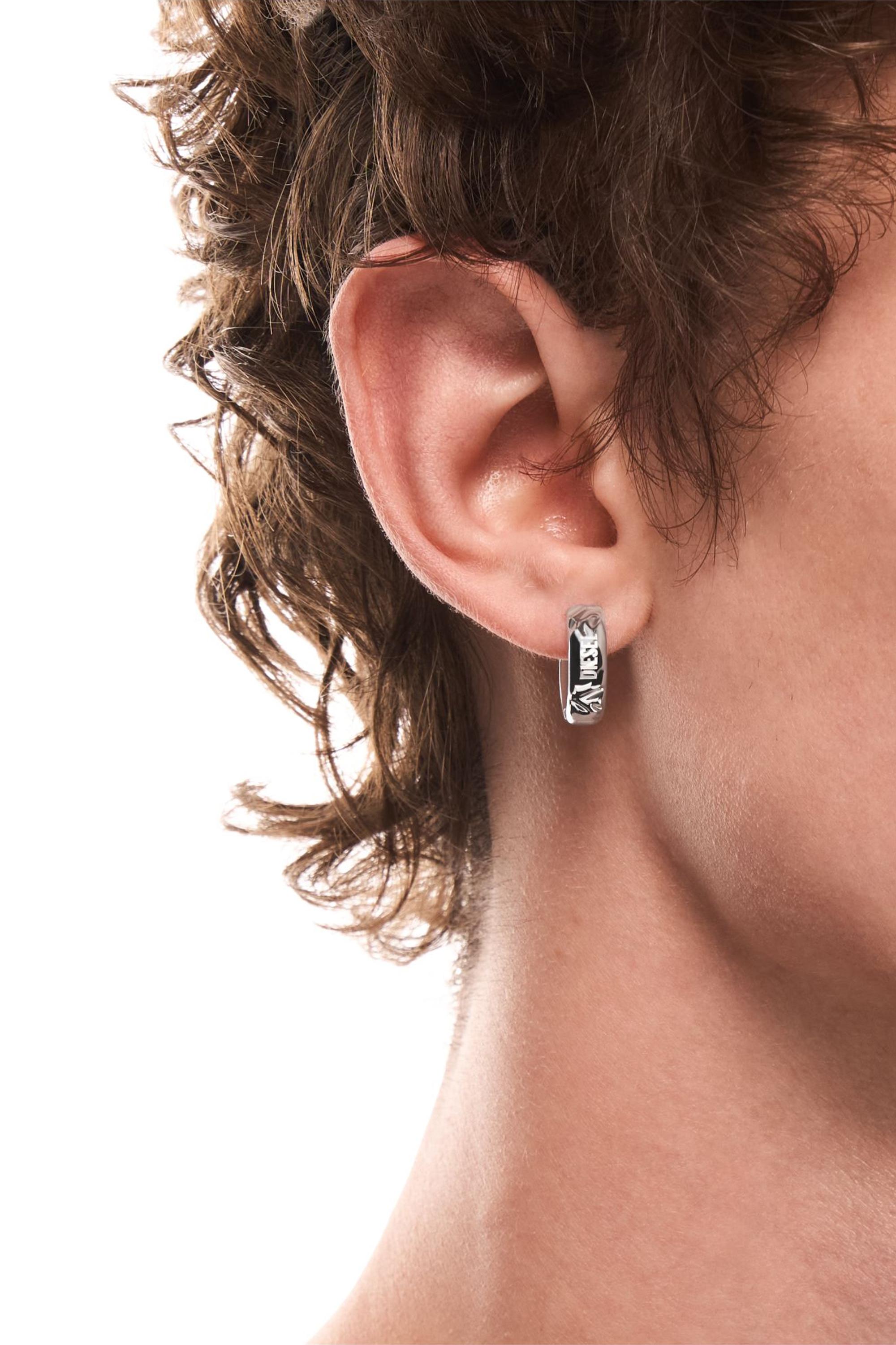 Diesel - DX1730040, Unisex's ピアス in シルバー - 4
