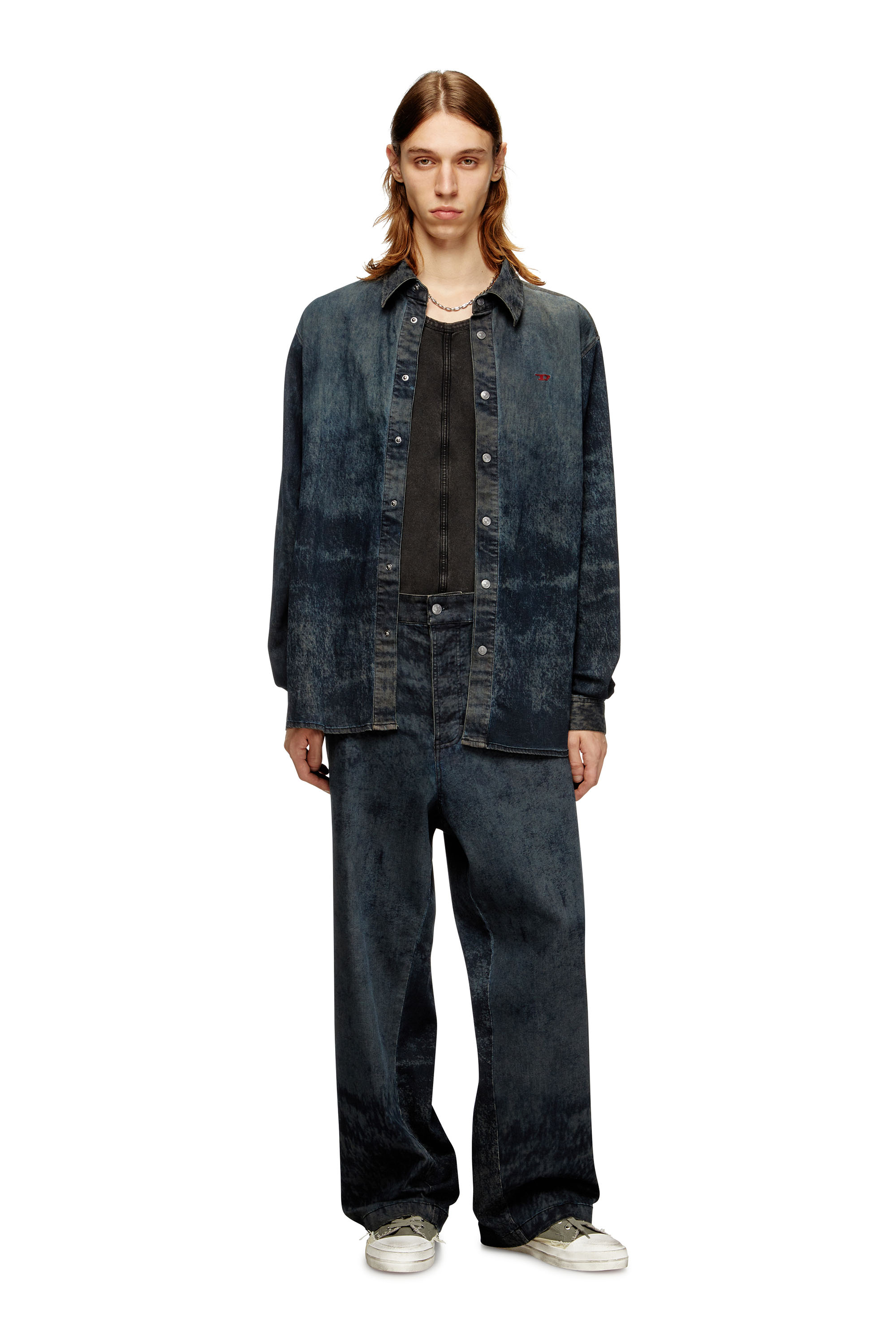 Diesel - P-LIVERY-B, Male's パンツ in ブラック - 3