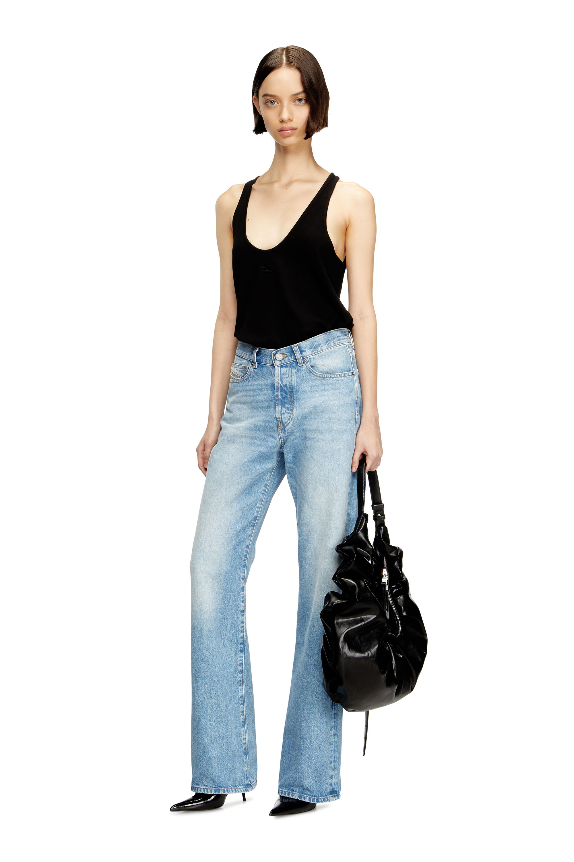 Diesel - T-IPSYA-LKDS, Female's タンクトップ in ブラック - 1