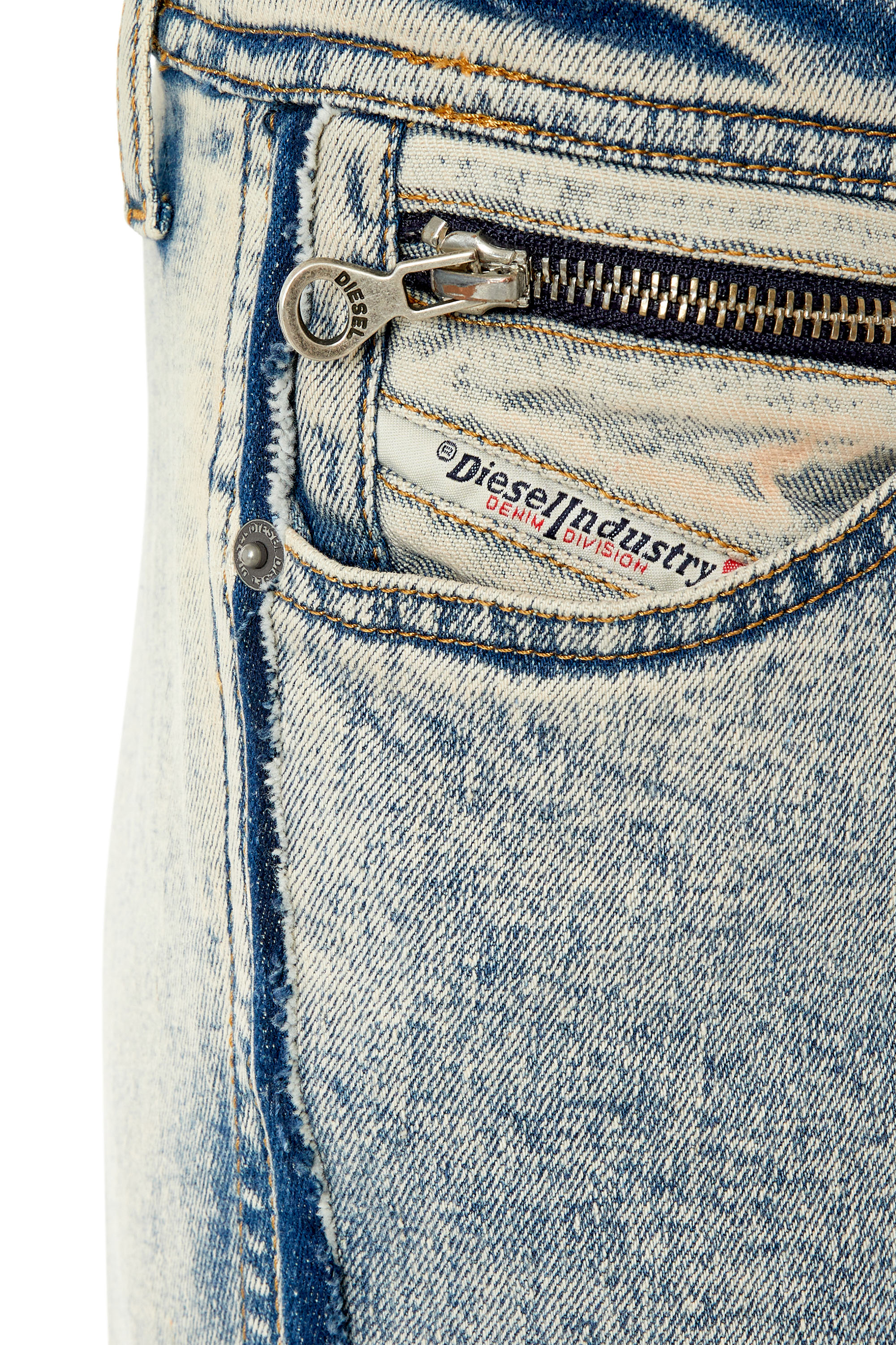 Diesel - Skinny Jeans D-Tail 09F12, ミディアムブルー - Image 3