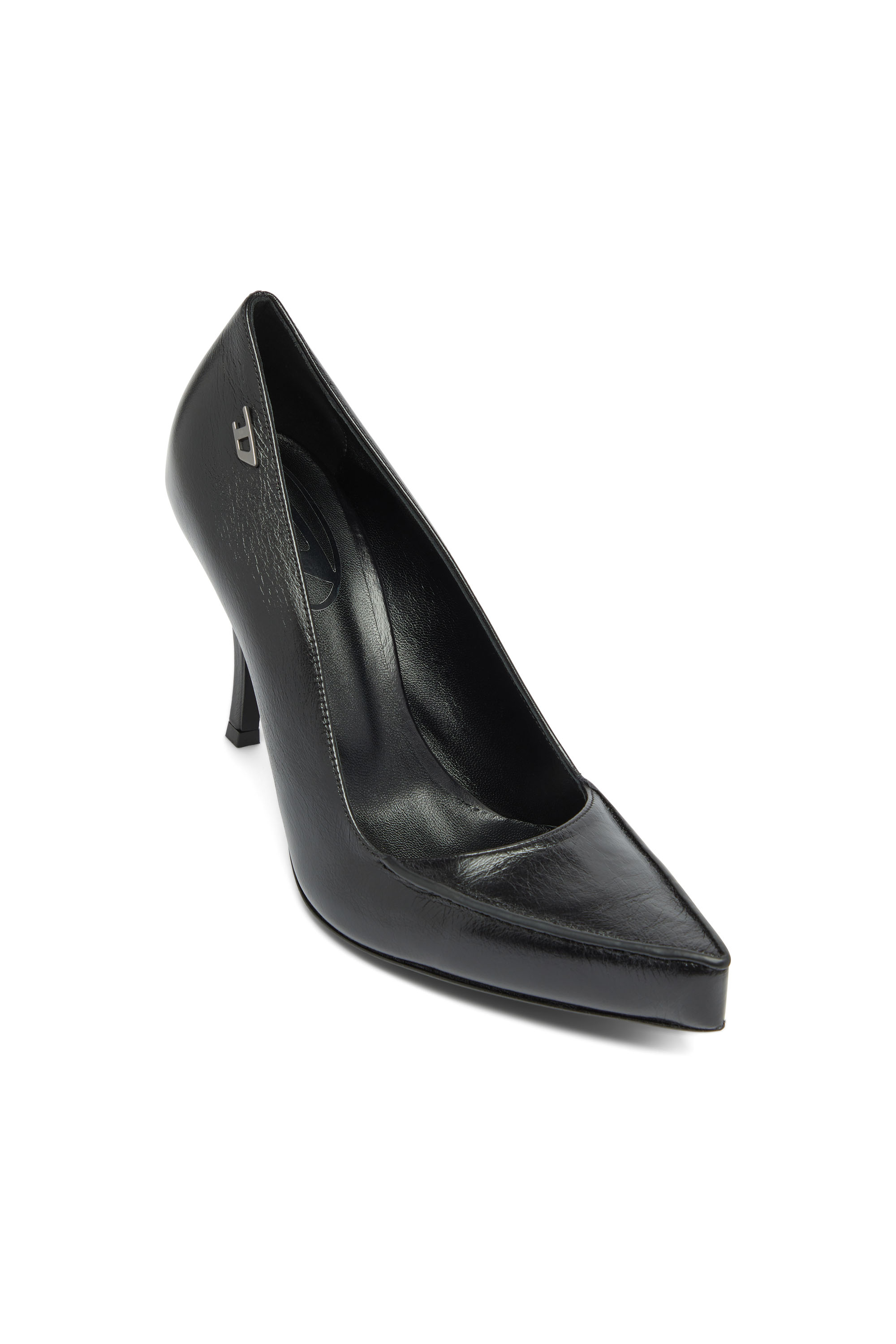 Diesel - D-LUCETTE-90-PUMP D, Female's D-Lucette-Pumps in leather in ブラック - 7