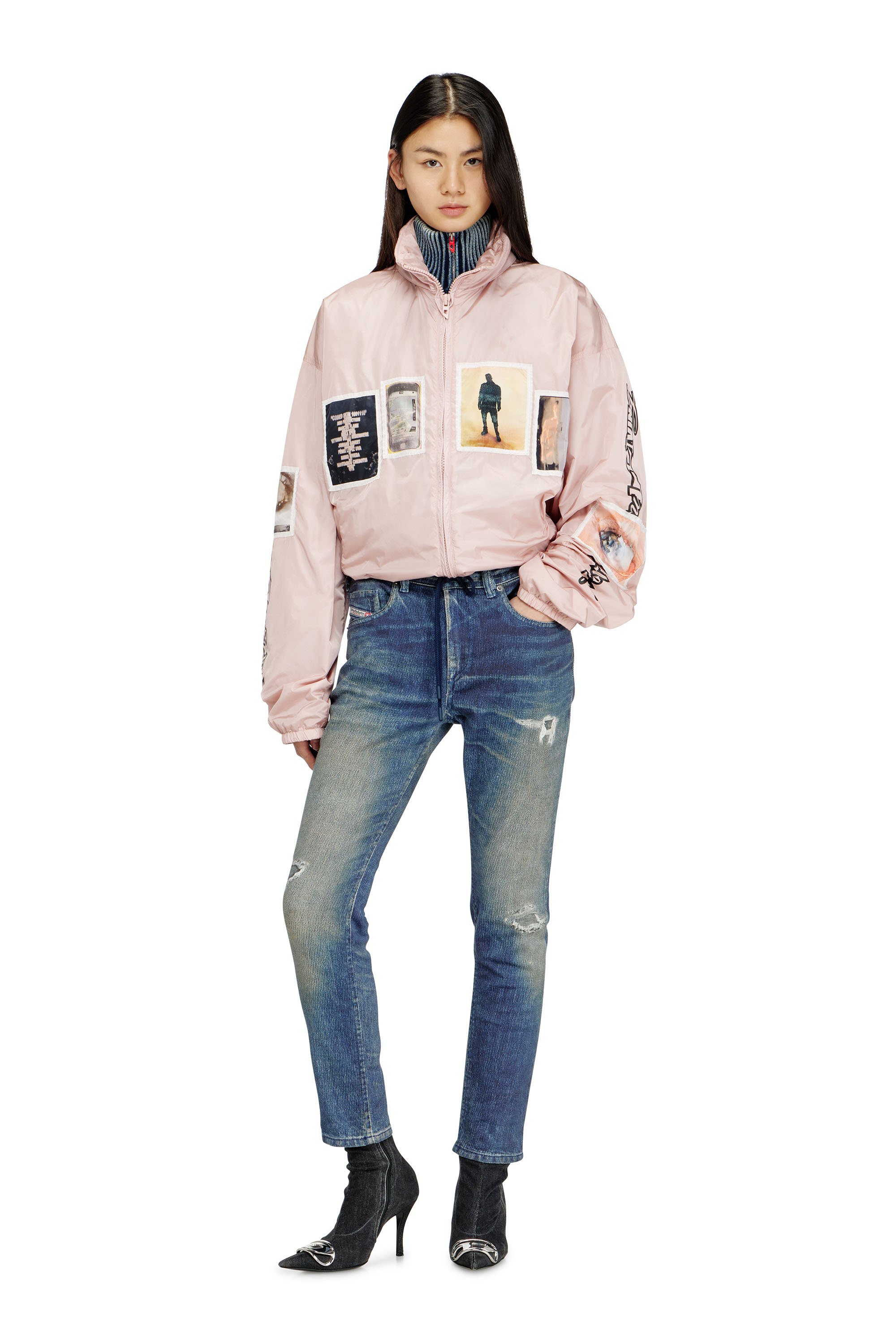 Diesel - Female's Regular 2031 D-Krailey Joggjeans&reg; 068UT, ミディアムブルー - 2