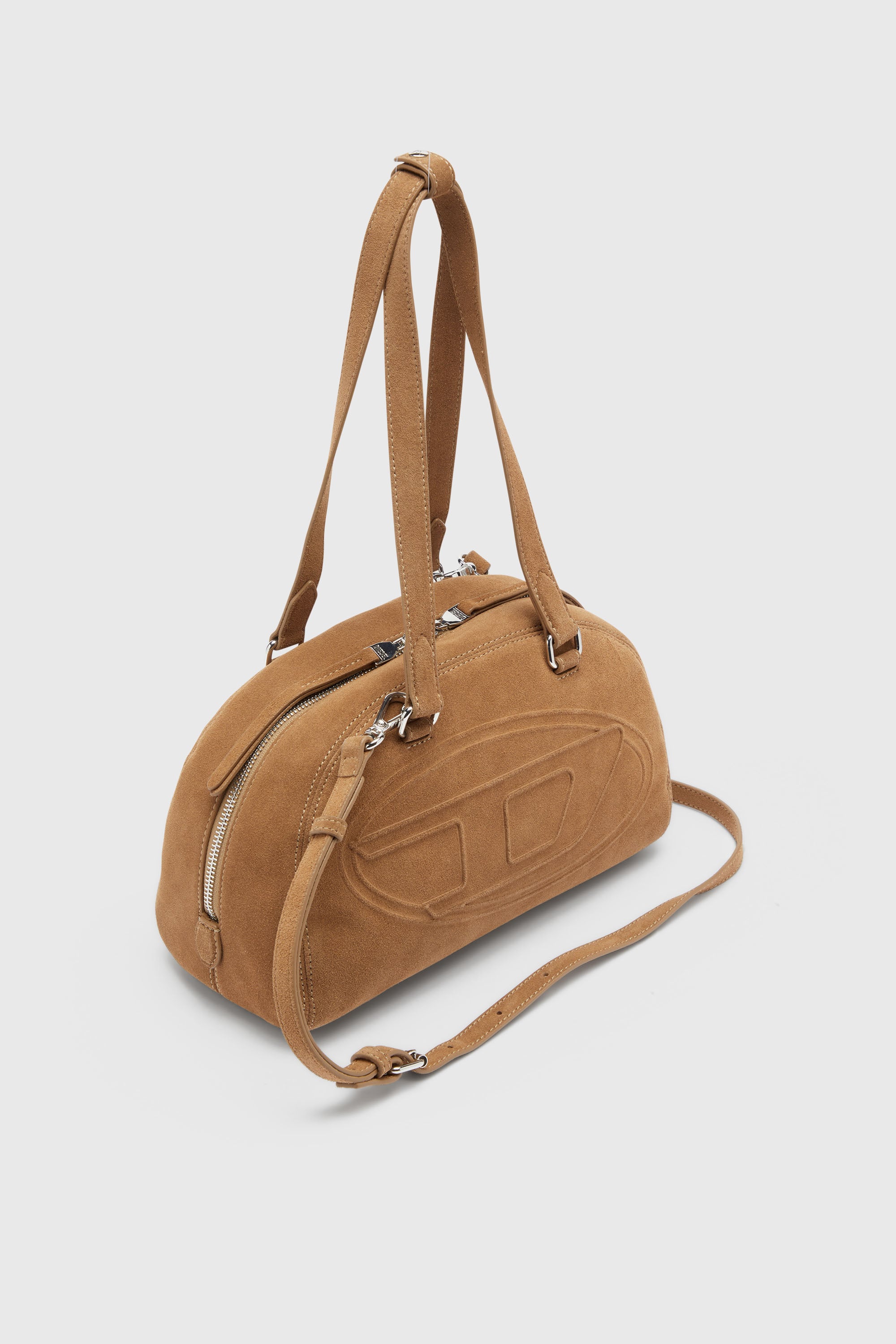 Diesel - 1DR DOME SHOULDER, Unisex's ショルダーバッグ in ベージュ - 6