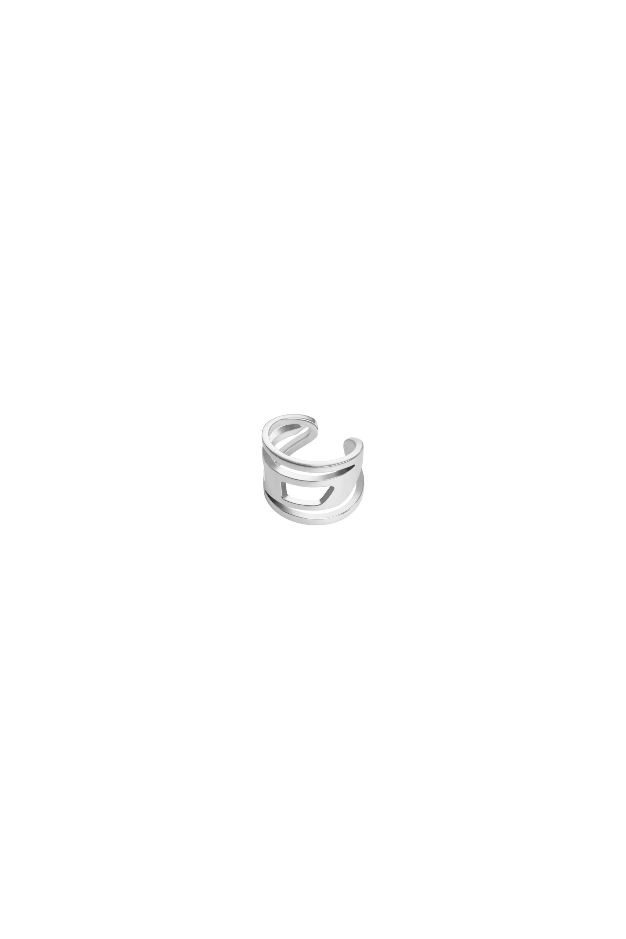 Diesel - DX1532040, Unisex's Stainless Steel Ear Cuff in シルバー - 1