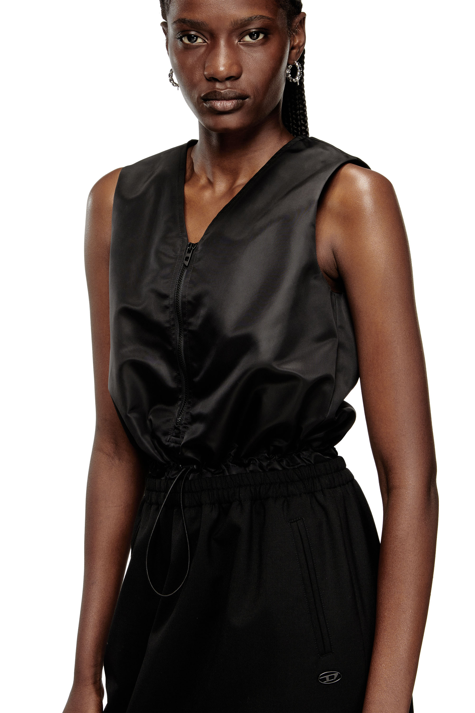 Diesel - D-RUID-R2, Female's スリーブレスドレス in ブラック - 5