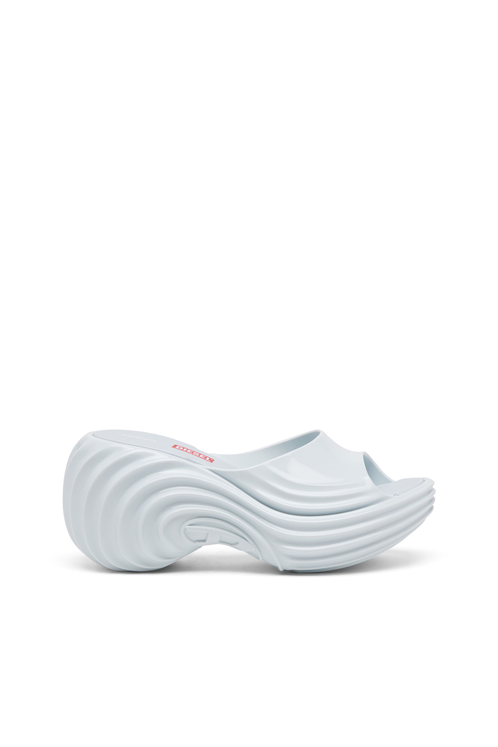 Diesel - MELISSA QUANTUM PLATFORM, Female's Platform mule in Melflex® in ライトブルー - 2