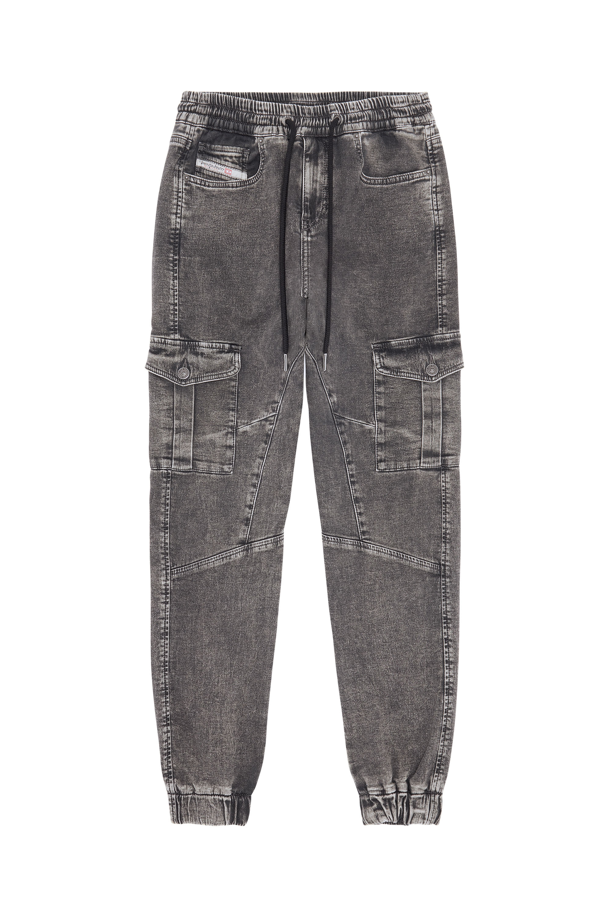 Diesel - Slim 2051 D-Ursy Track Denim 069ZF, ブラック/ダークグレー - Image 6