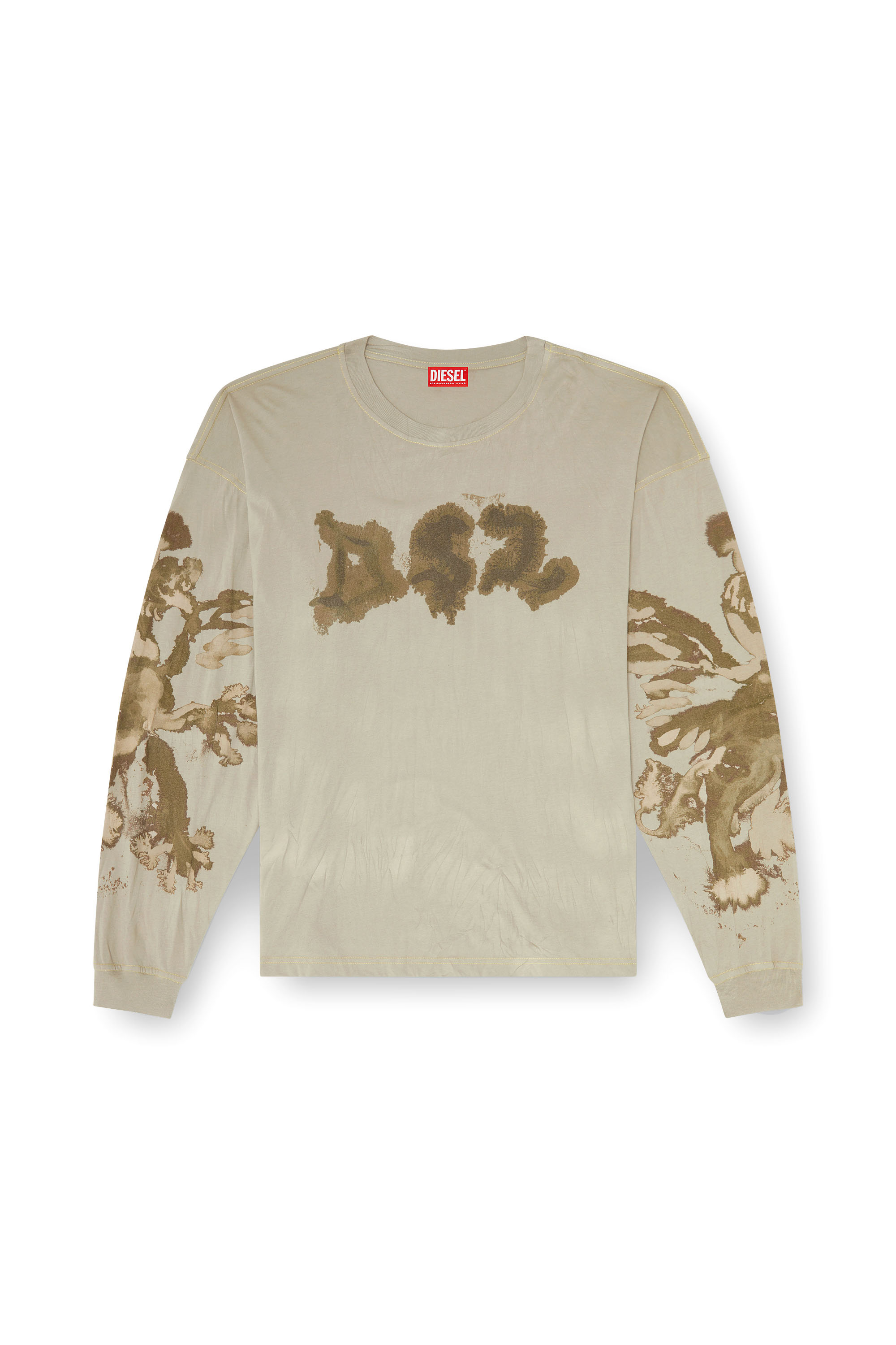 Diesel - T-BOXT-LS-AA4, Male's 長袖Tシャツ in null - 2