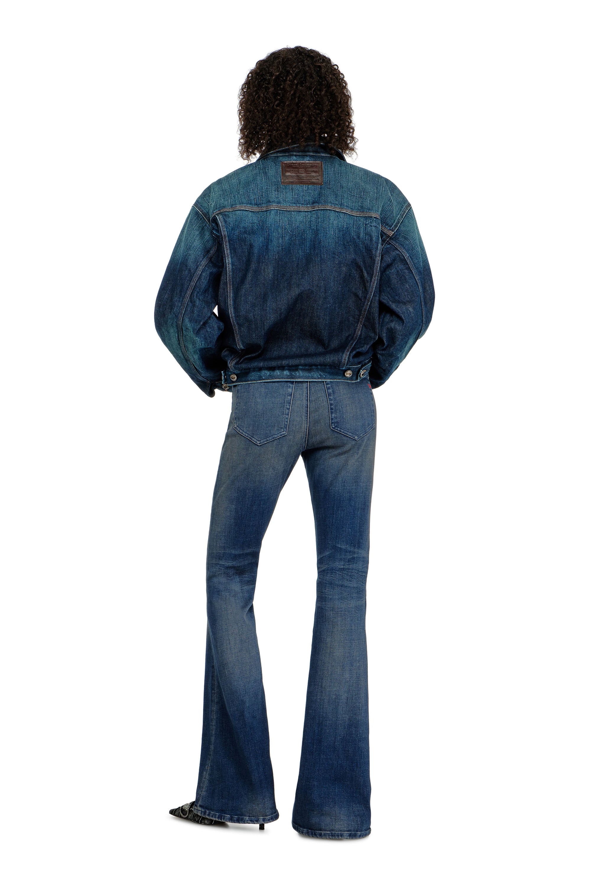 Diesel - Female's Bootcut Jeans 1973 D-Partt 09P67, ダークブルー - 3