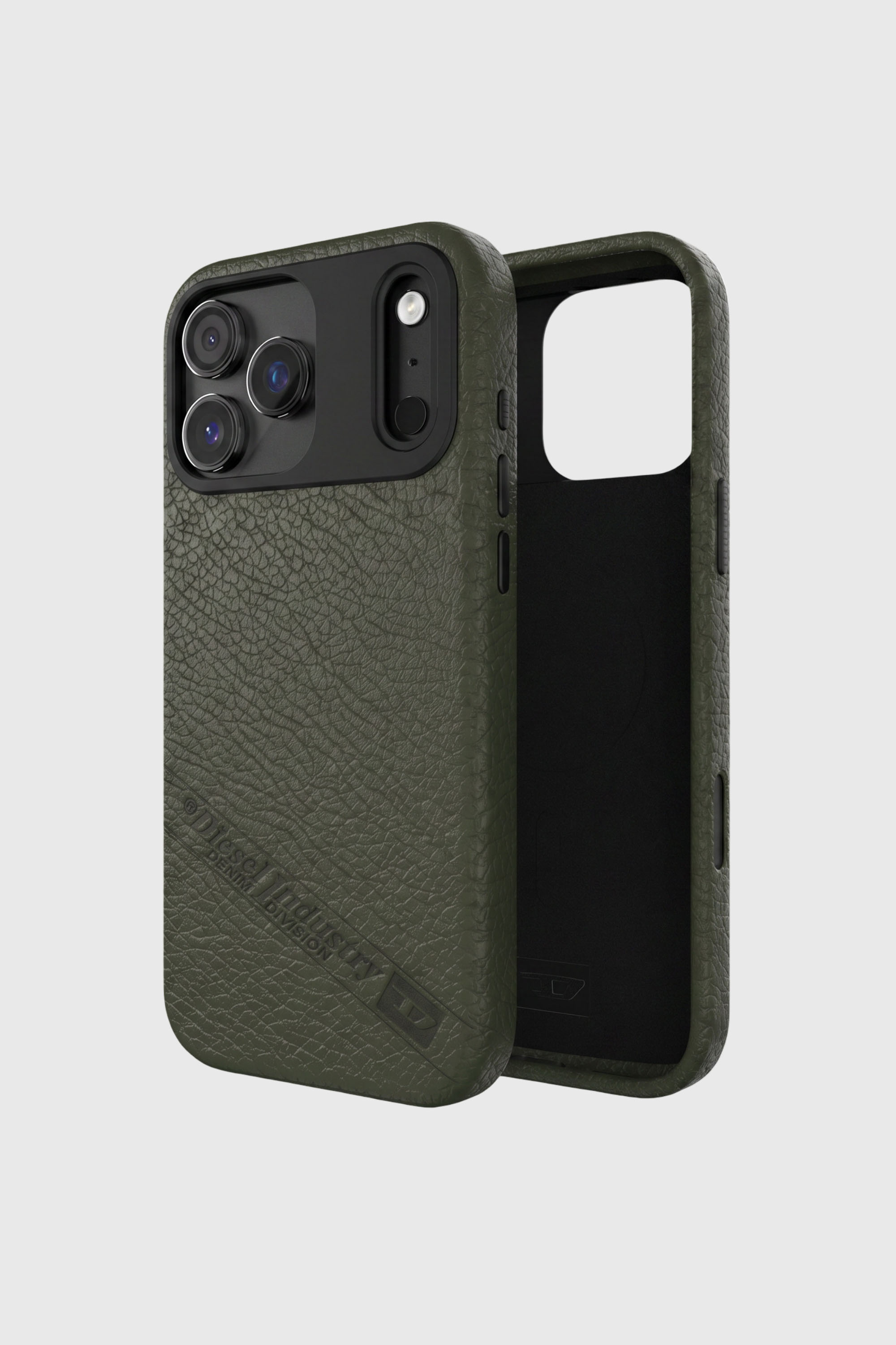 Diesel - 60648 MOULDED CASE, Unisex's Flag D case with MagSafe for iPhone 17 Pro Max in ダークグリーン - 1