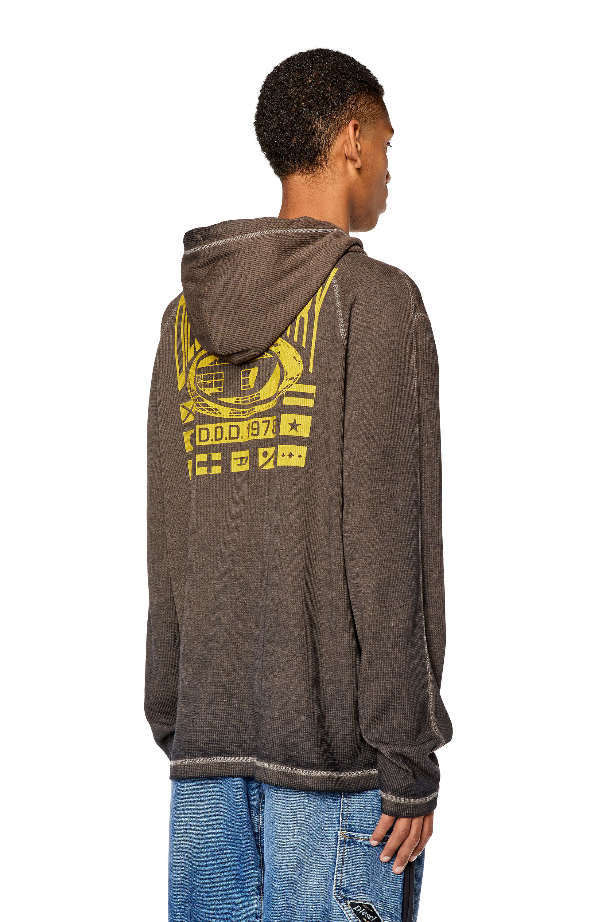 Diesel - T-CRONE-LS-HOOD, ダークグレー - Image 2